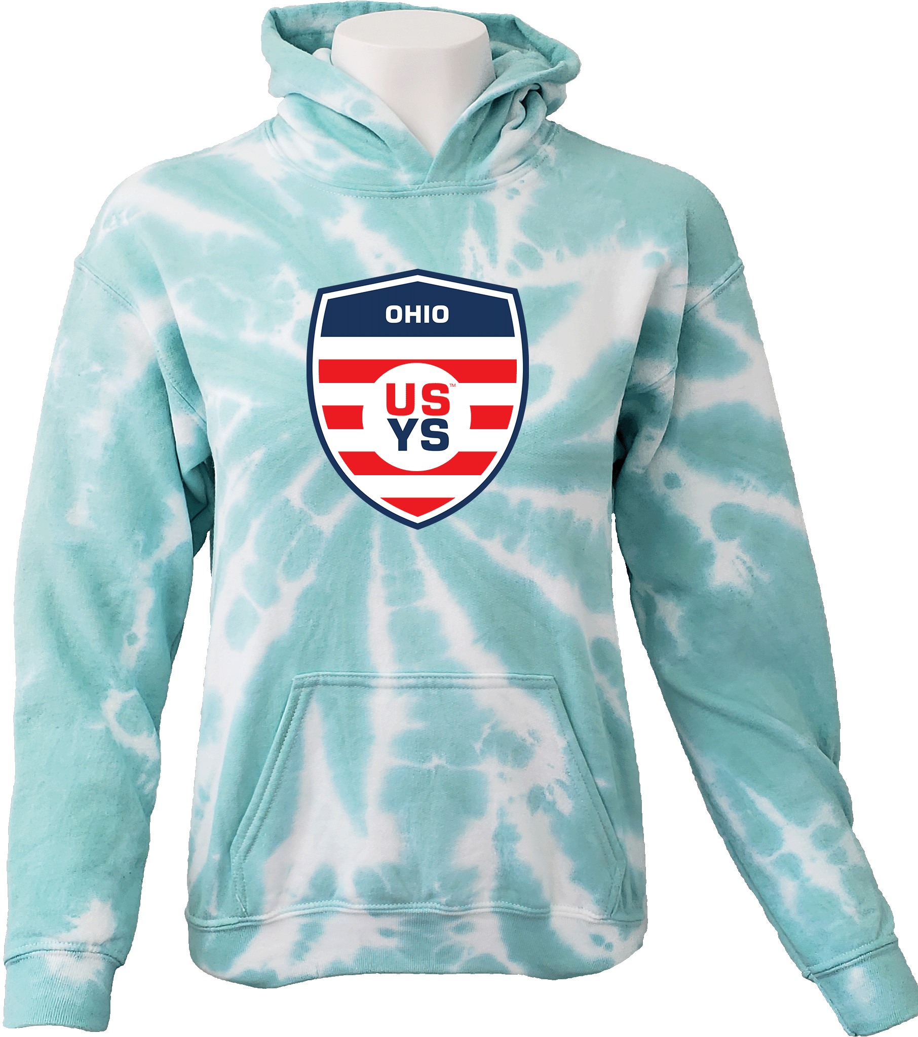 Tie-Dye Hoodies - 2024 USYS ODP OH Midwest Subregional