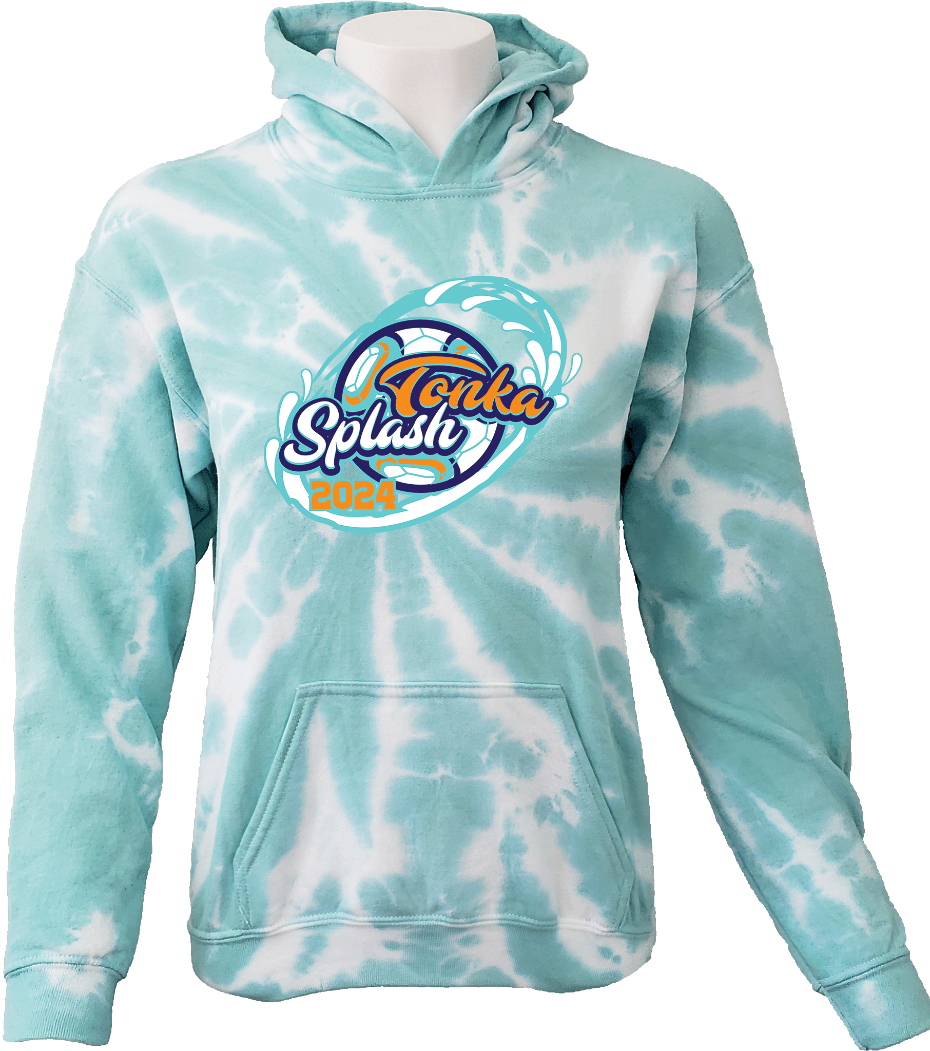 Tie-Dye Hoodies - 2024 Tonka Splash