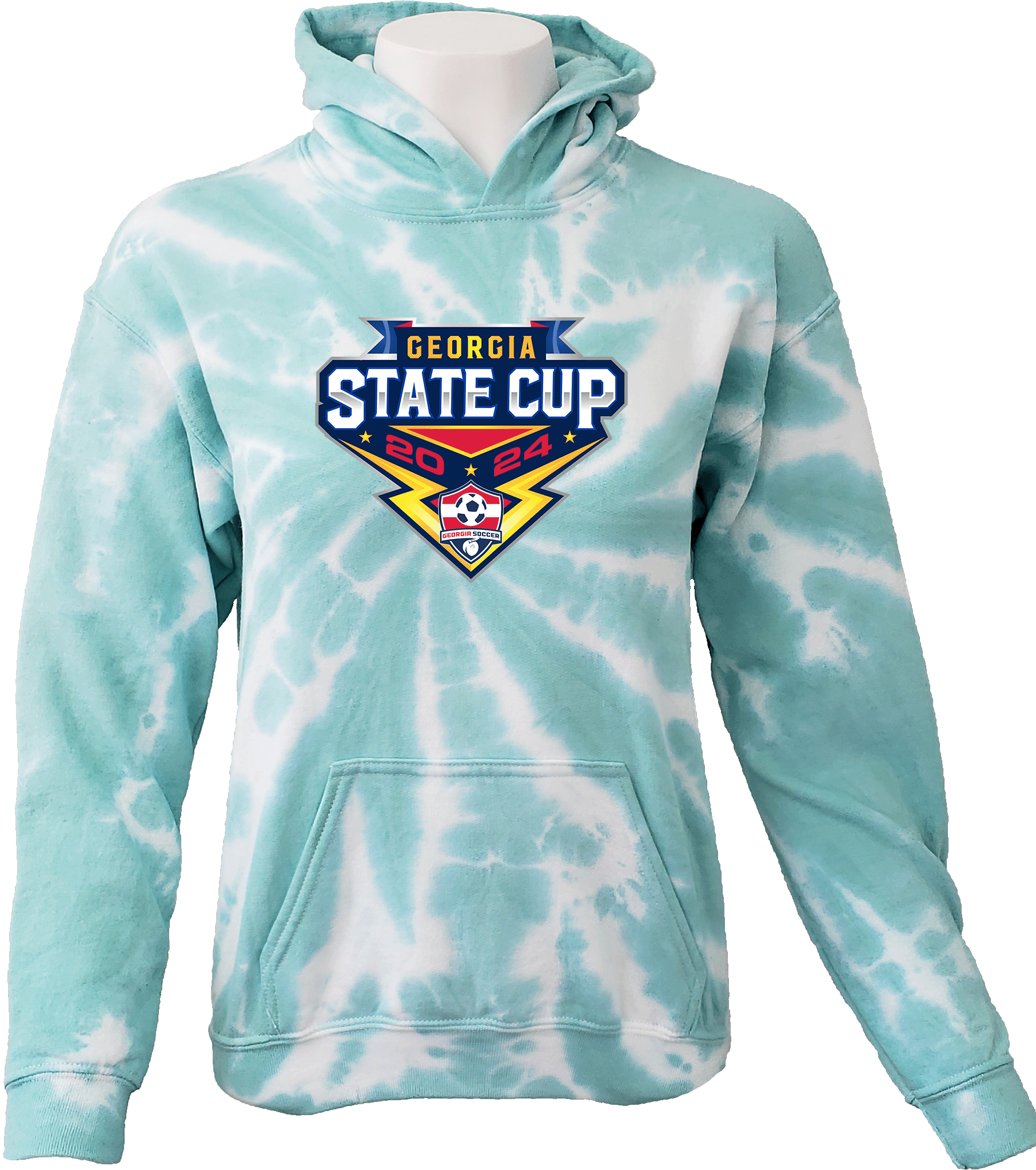 Tie-Dye Hoodies - 2024 USYS GA State Cup