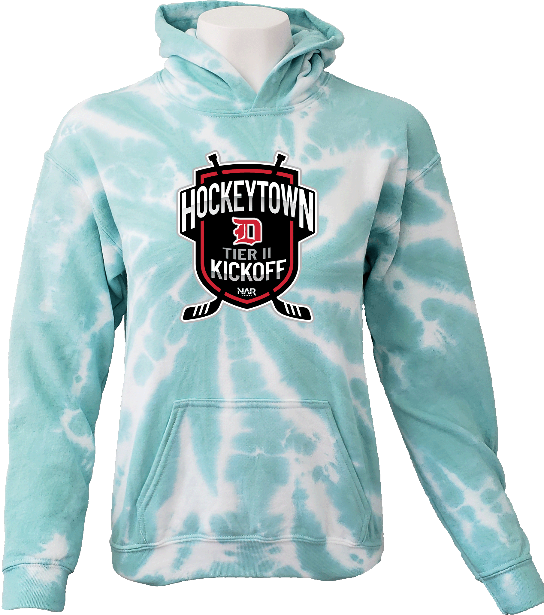 Tie-Dye Hoodies - 2024 HockeyTown Tier II Fall Kick-Off