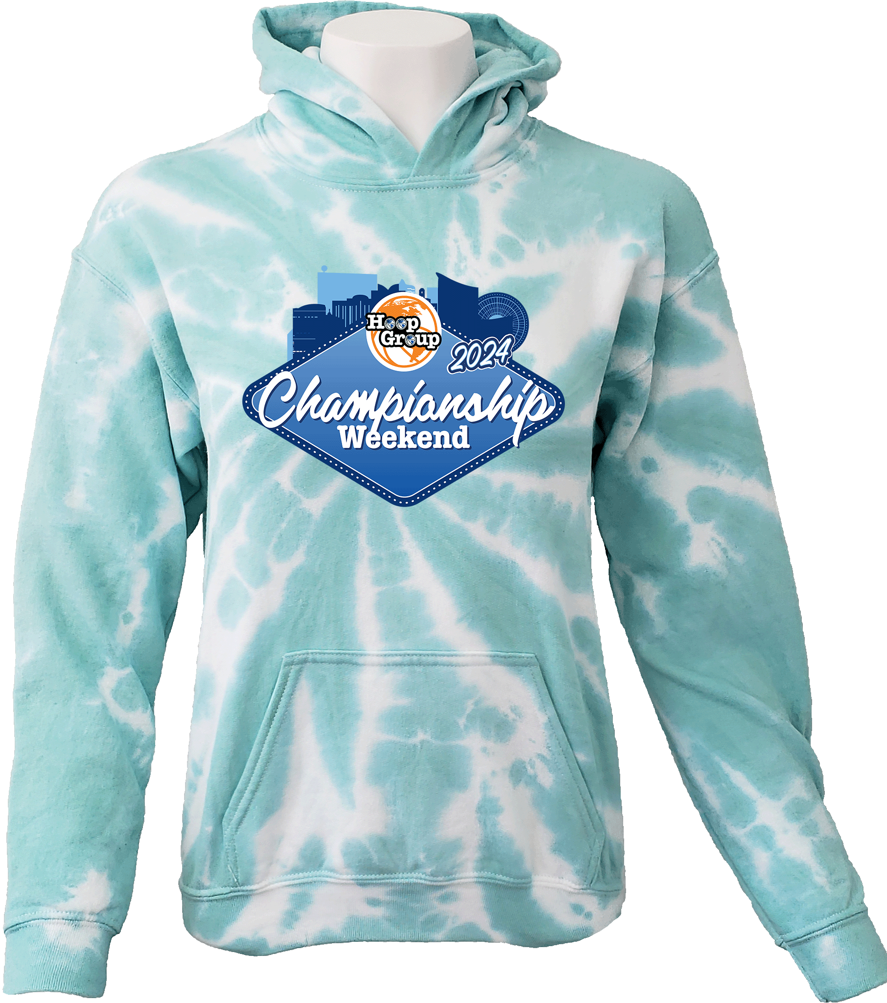 Tie-Dye Hoodies - 2024 Girls Championship Weekend