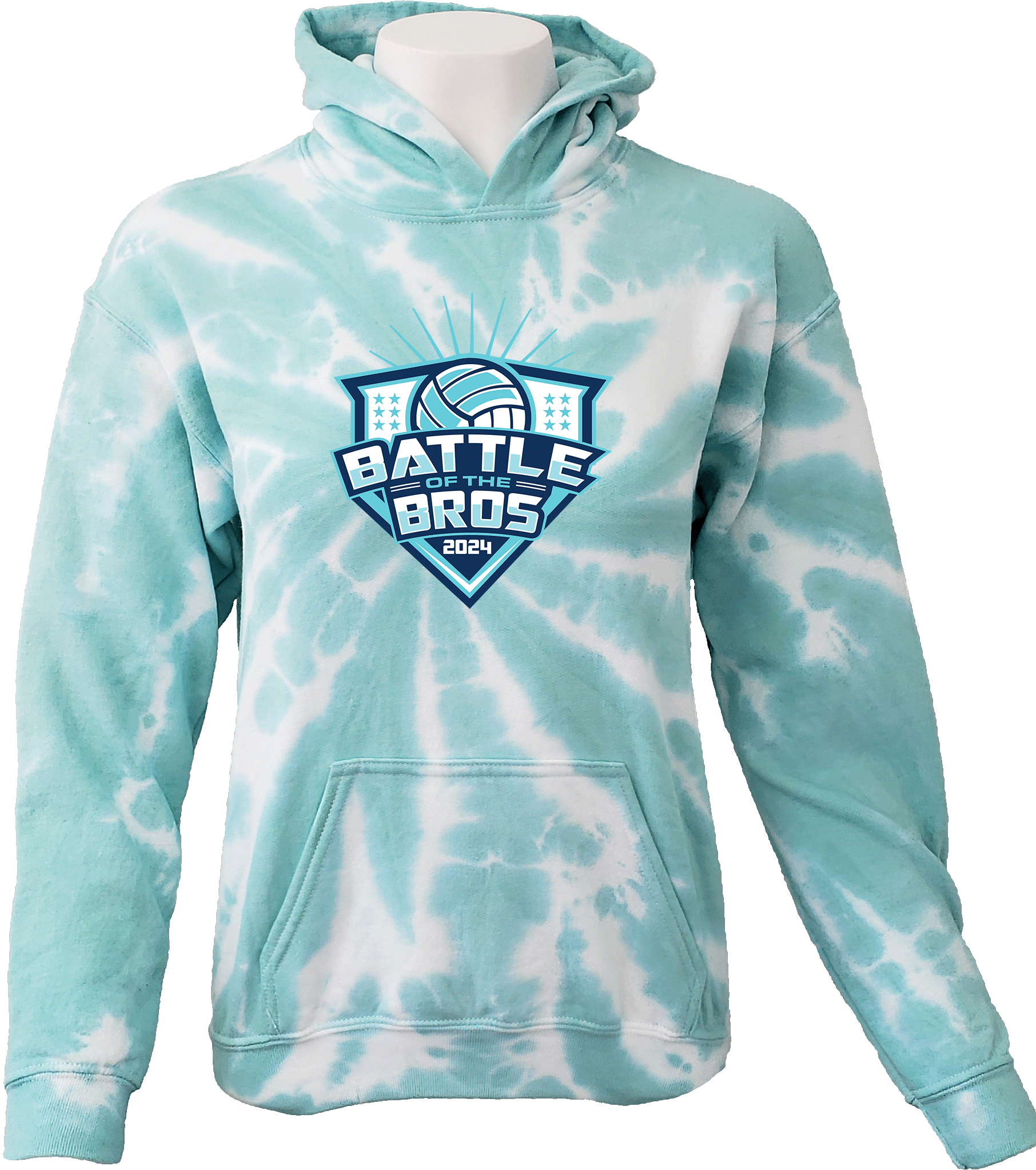 Tie-Dye Hoodies - 2024 Battle Of The Bros