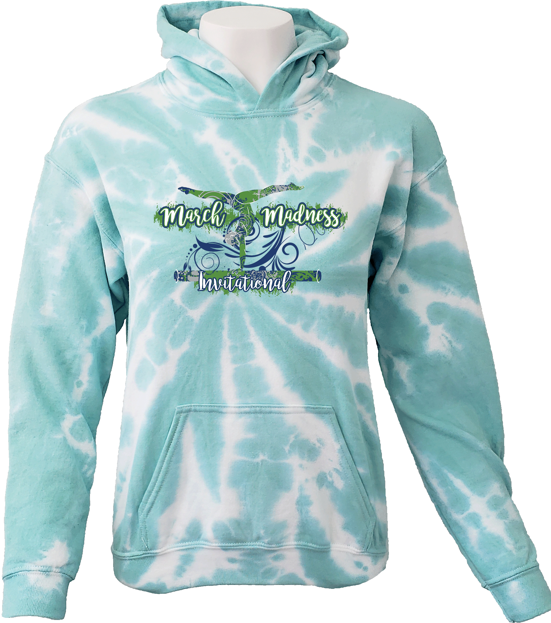 Tie-Dye Hoodies - 2024 March Madness Invitational