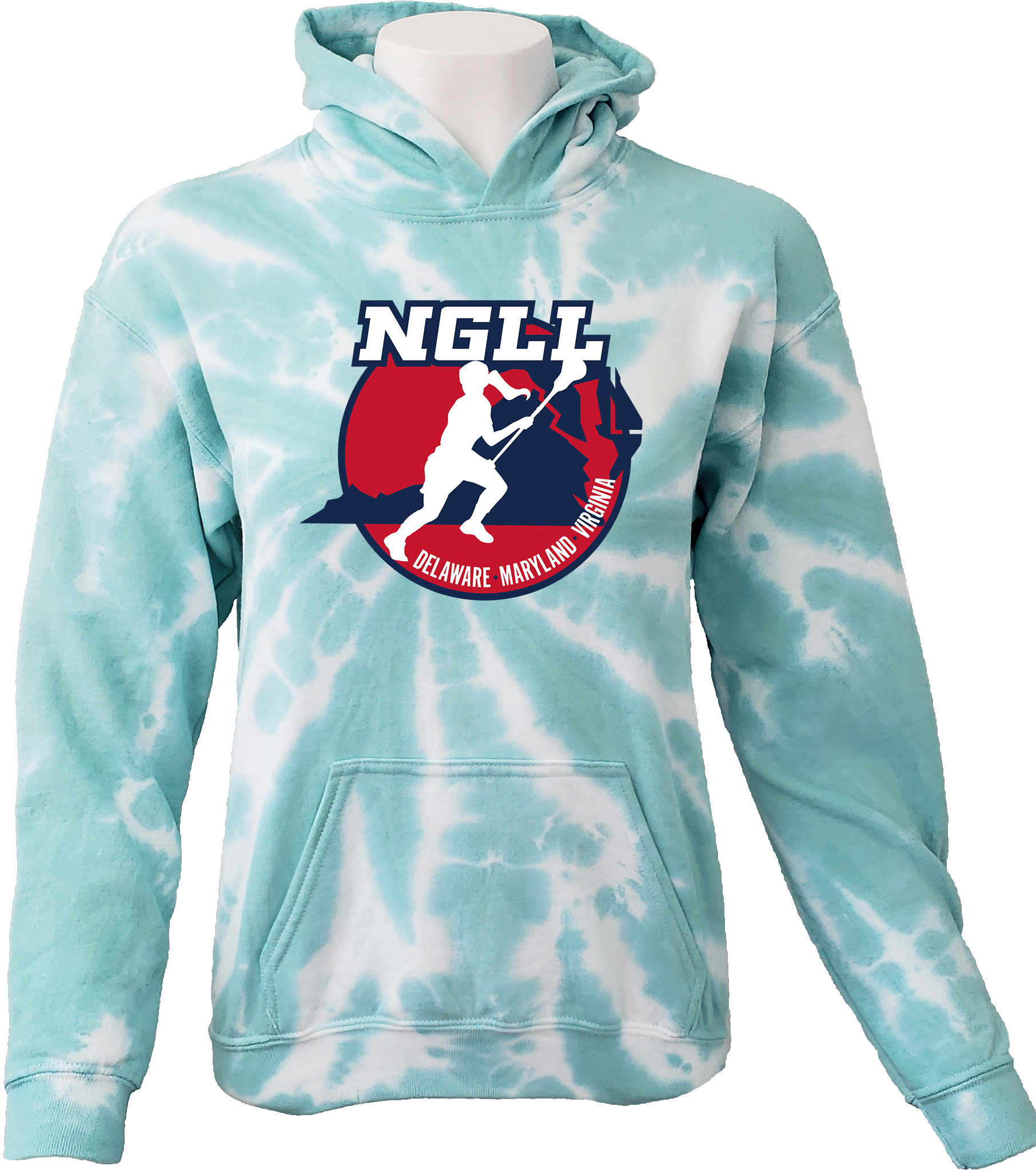 Tie-Dye Hoodies - 2024 NGLL Mid-Atlantic