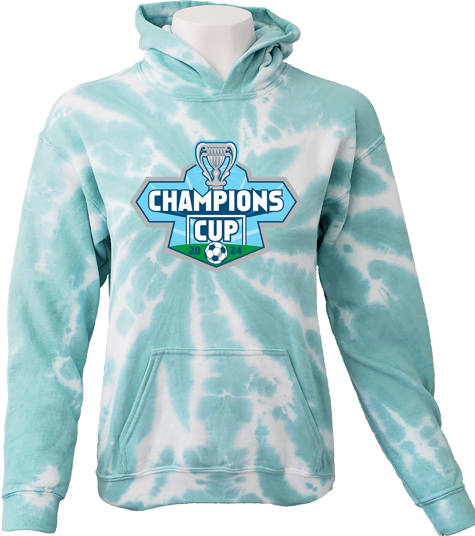 Tie-Dye Hoodies - 2024 Champions Cup