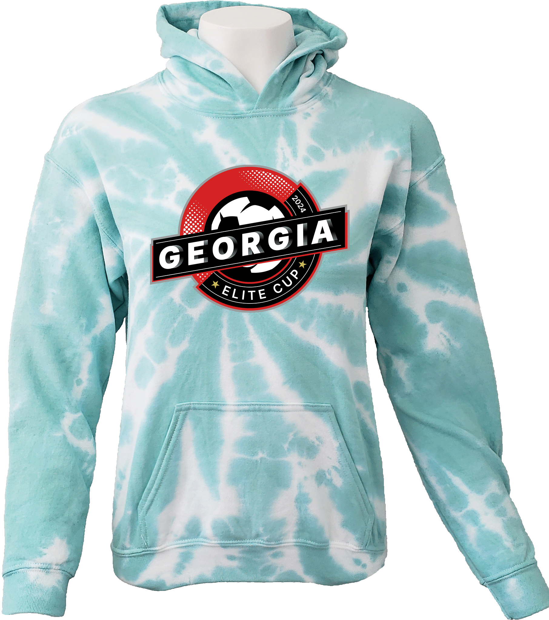 Tie-Dye Hoodies - 2024 Georgia Elite Cup