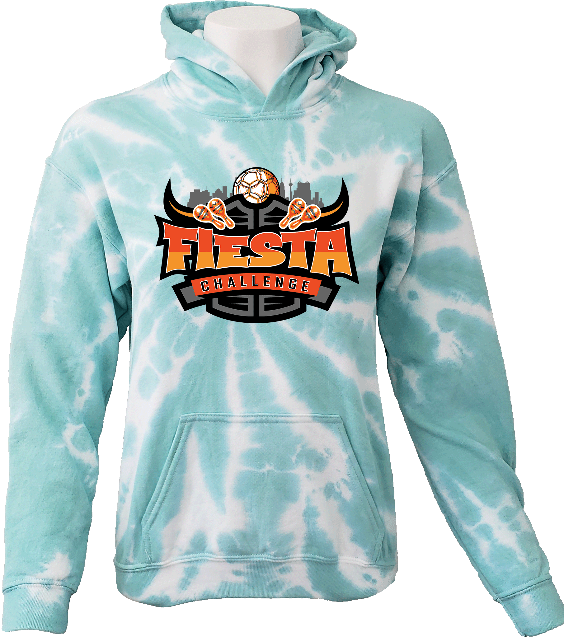 Tie-Dye Hoodies - 2024 Fiesta Challenge