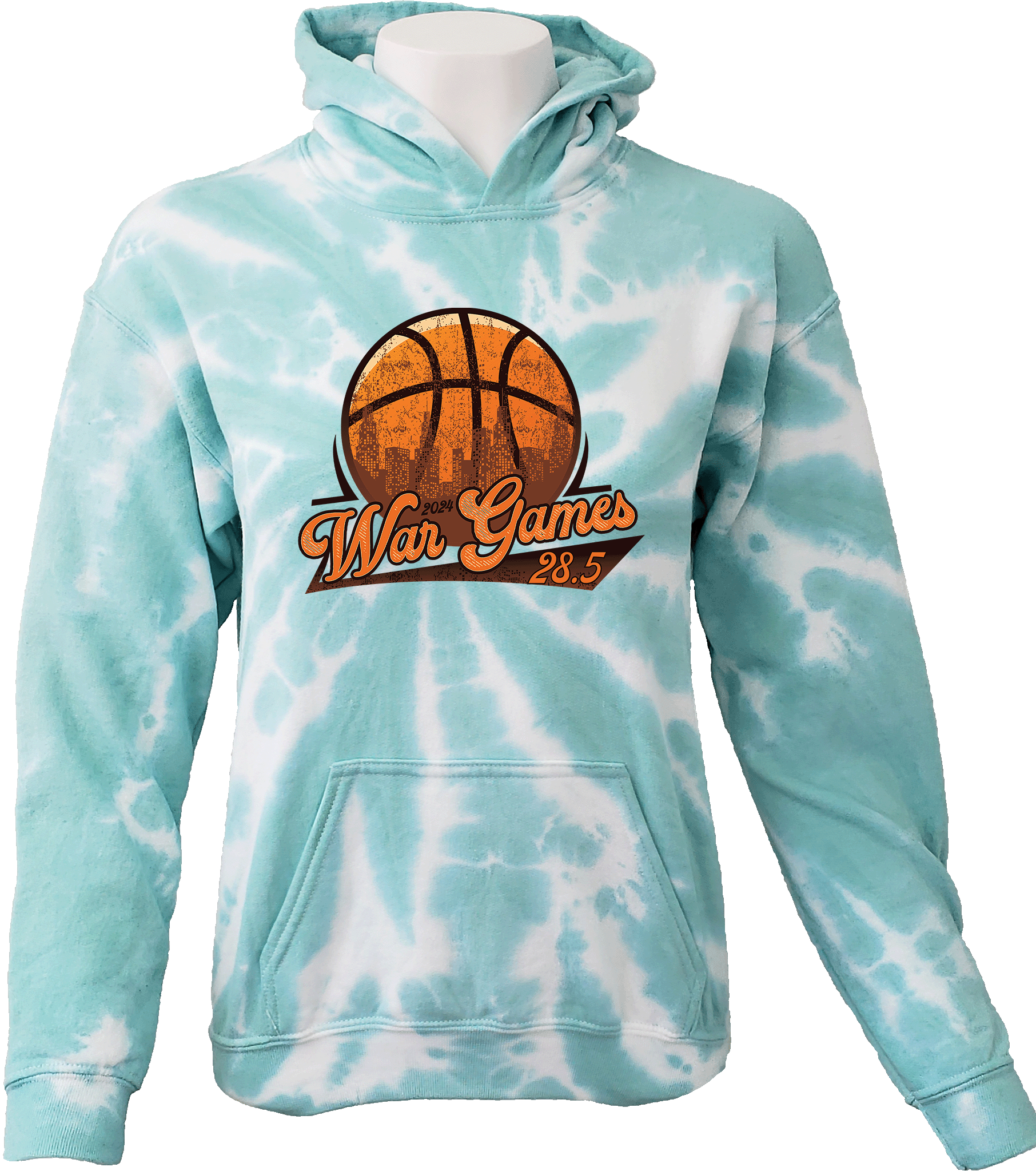 Tie-Dye Hoodies - 2024 War Games 28.5