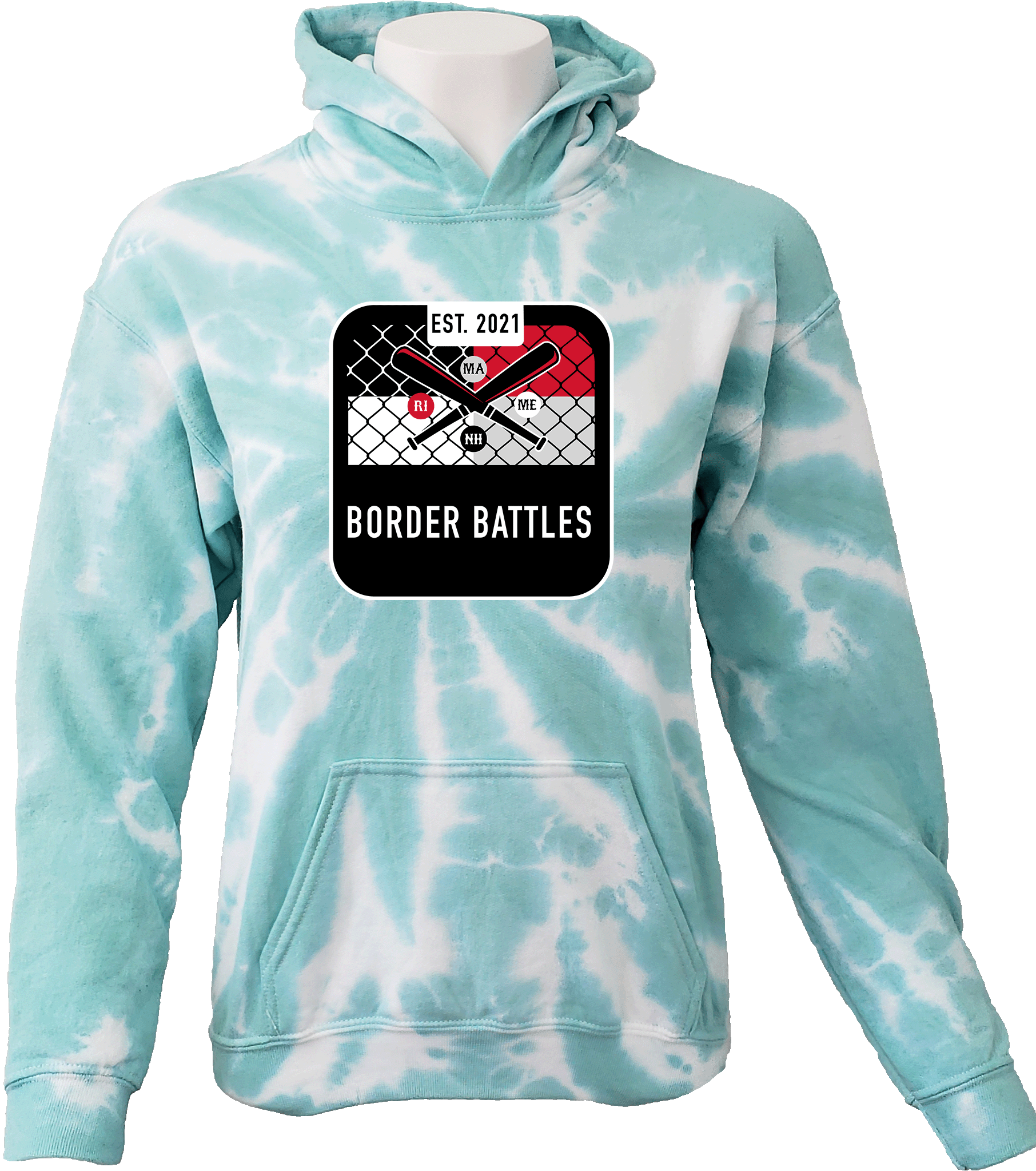 Tie-Dye Hoodies - 2024 Border Battles