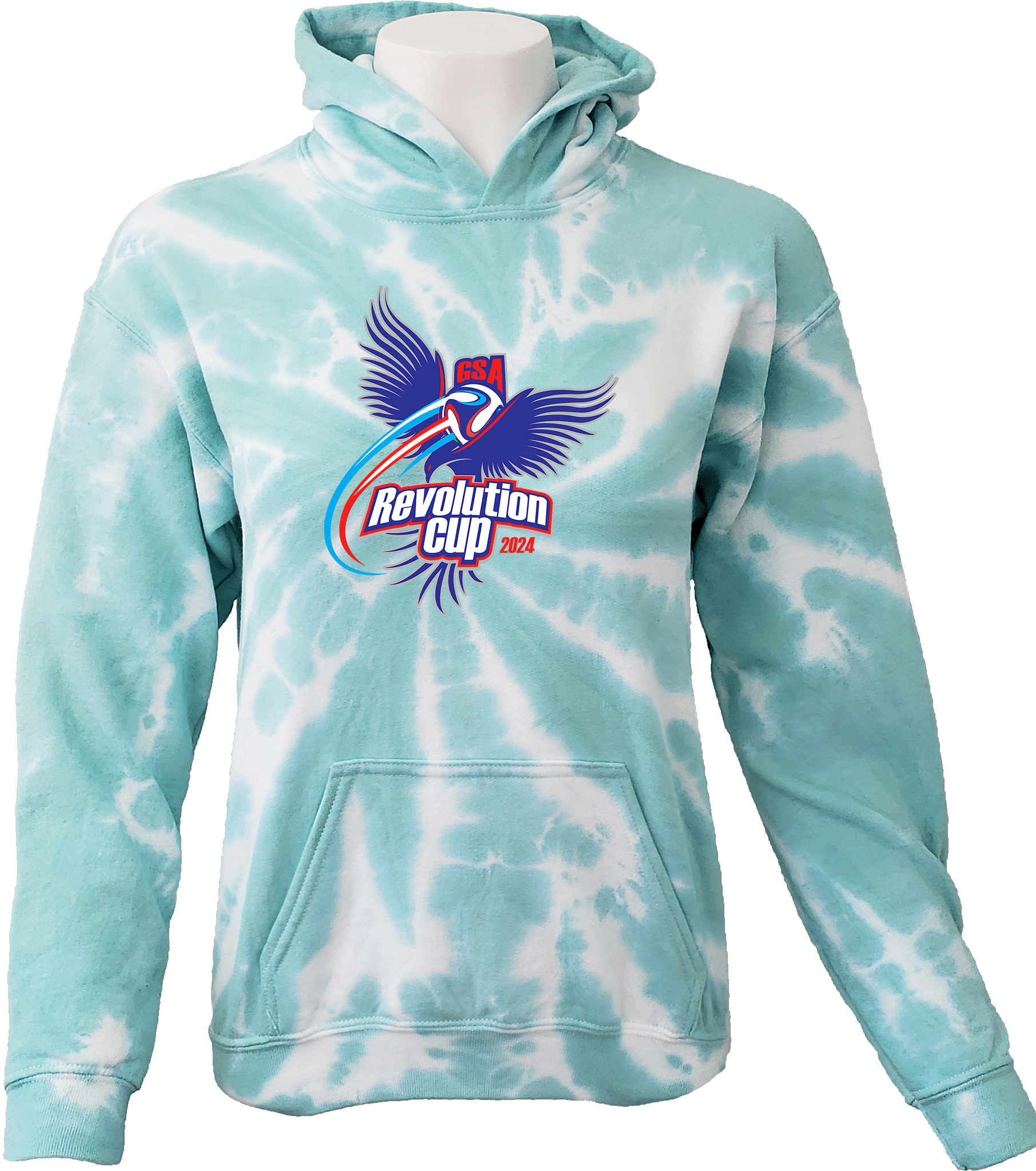 Tie-Dye Hoodies - 2024 GSA Revolution Cup