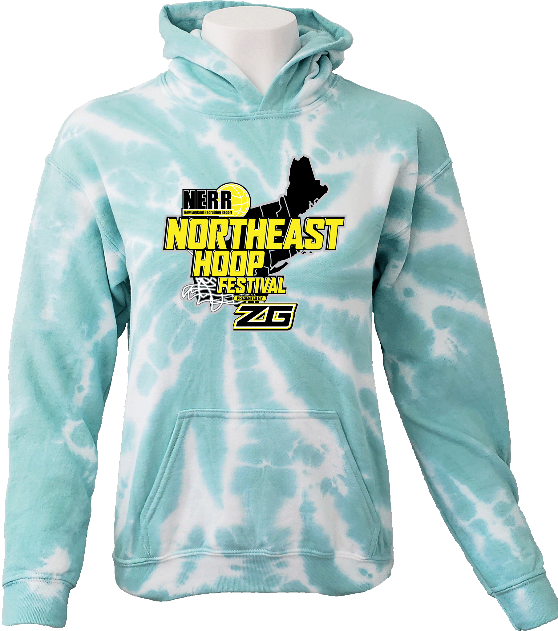 Tie-Dye Hoodies - 2024 Zero Gravity NERR Northeast Hoop Festival