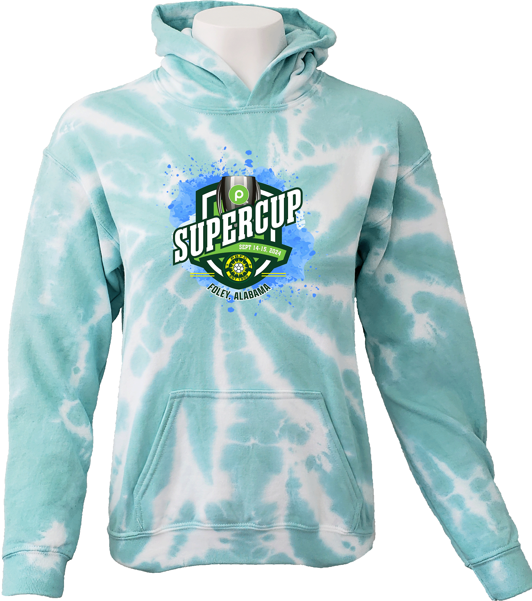 Tie-Dye Hoodies - 2024 Publix SuperCup (Boys)