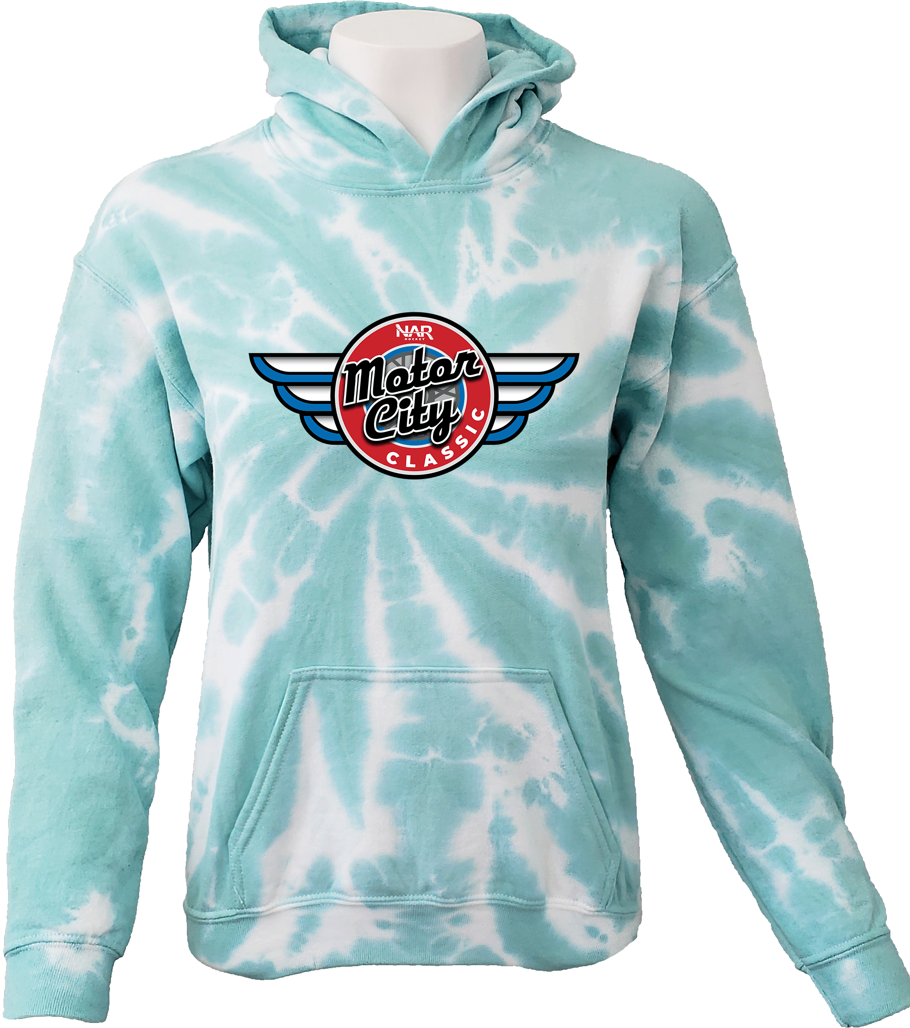 Tie-Dye Hoodies - 2024 Motor City Classic