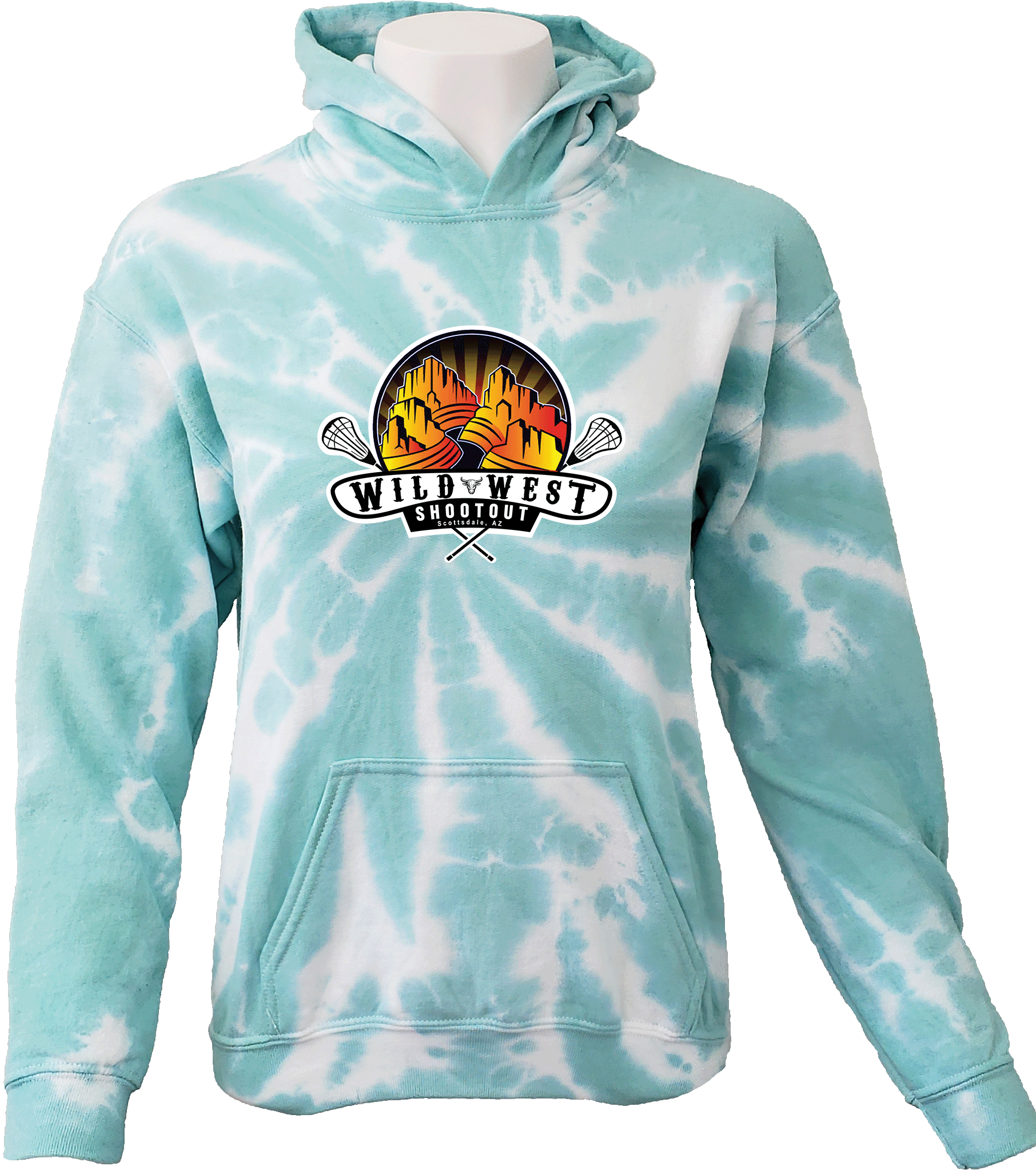 Tie-Dye Hoodies - 2024 Wild West Shootout