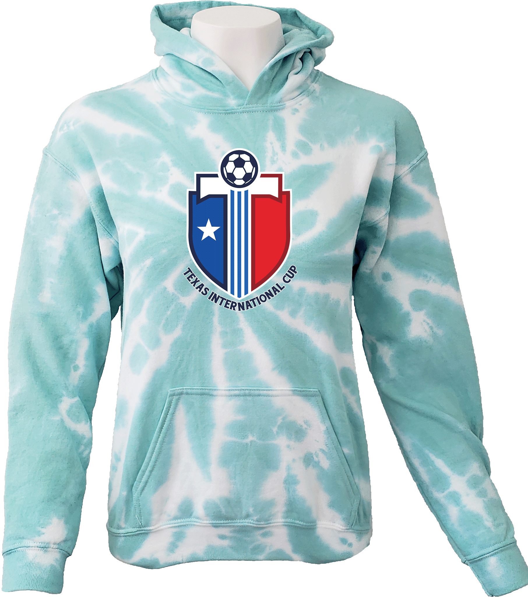 Tie-Dye Hoodies - 2024 Texas International Cup