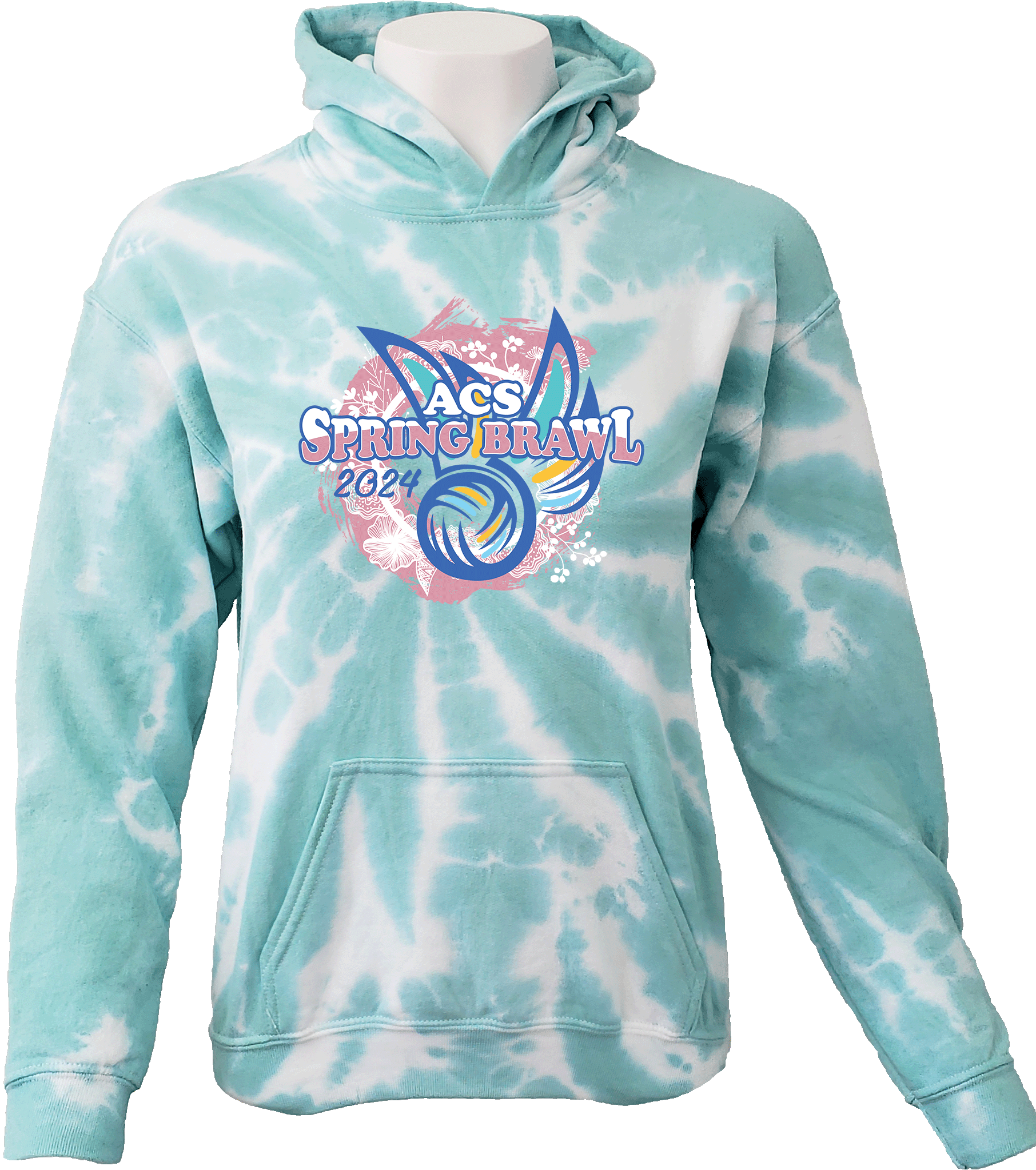 Tie-Dye Hoodies - 2024 ACS Spring Brawl