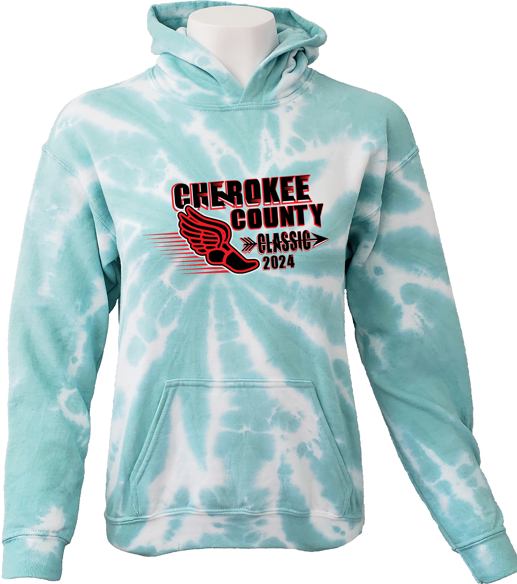 Tie-Dye Hoodies - 2024 Cherokee County Classic