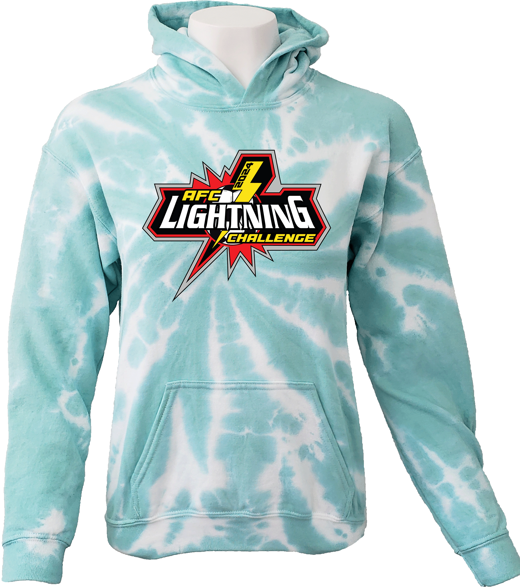 Tie-Dye Hoodies - 2024 AFC Lightning Challenge