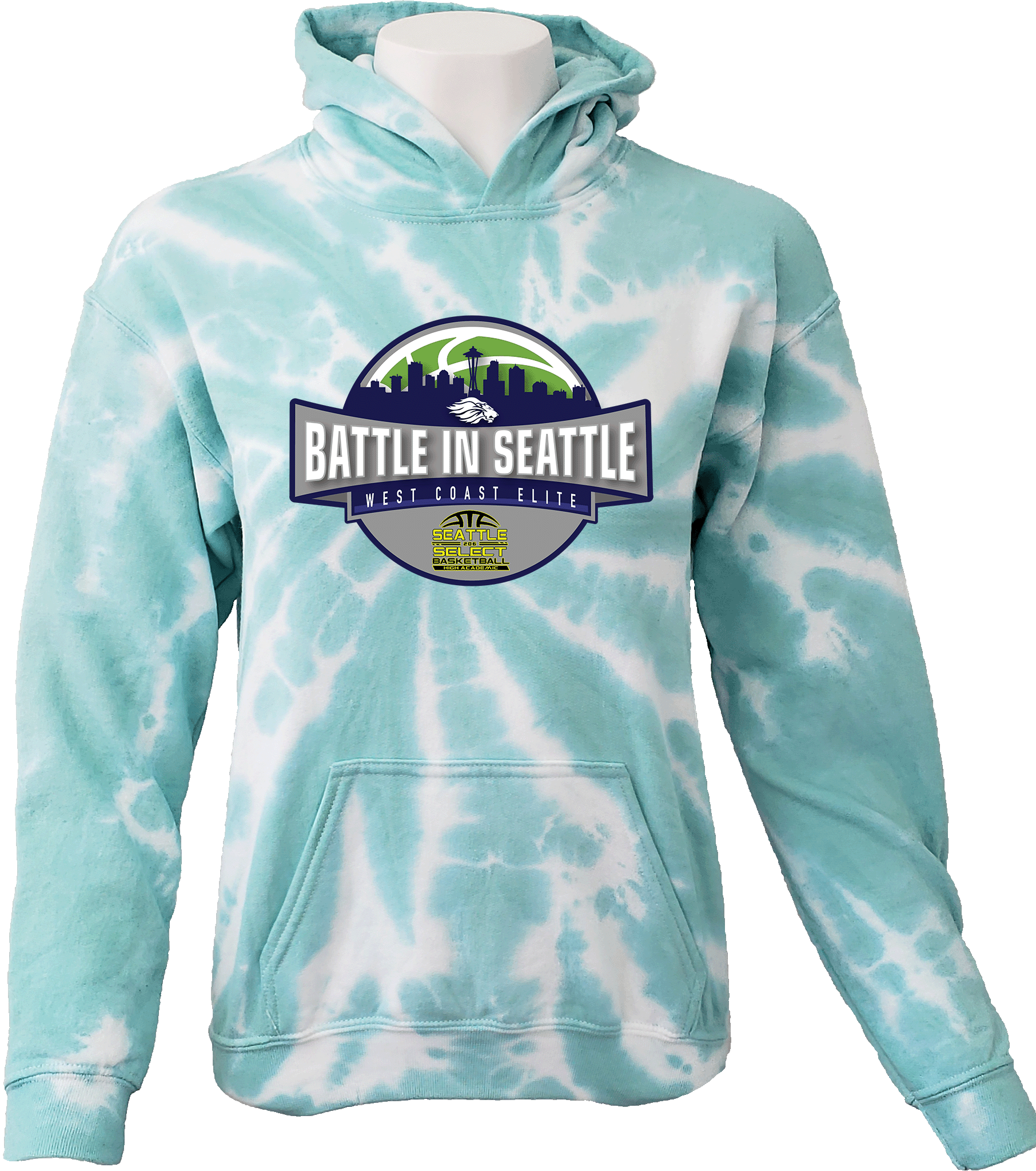 Tie-Dye Hoodies - 2024 WCE Battle In Seattle