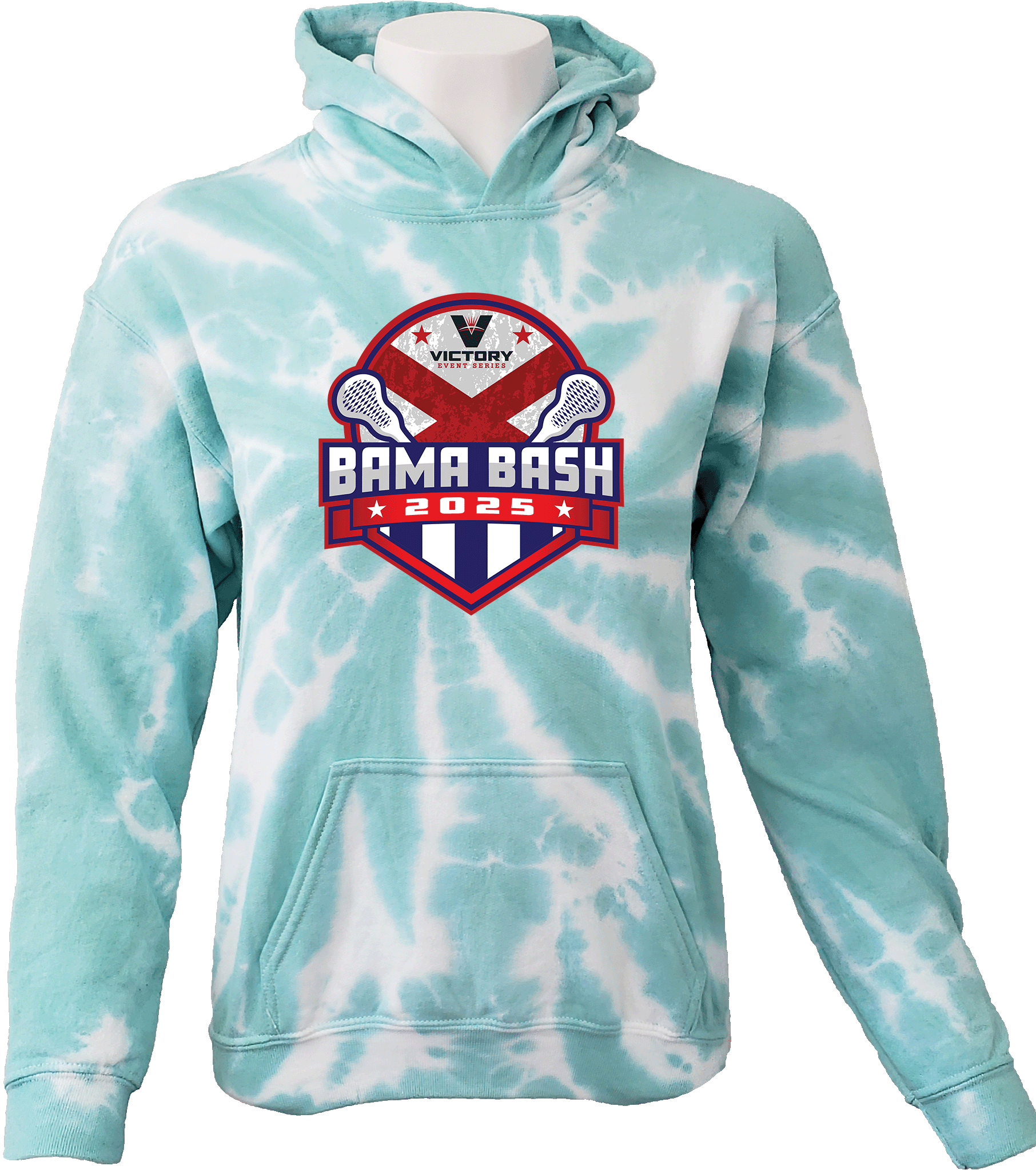 Tie-Dye Hoodies - 2025 Bama Bash