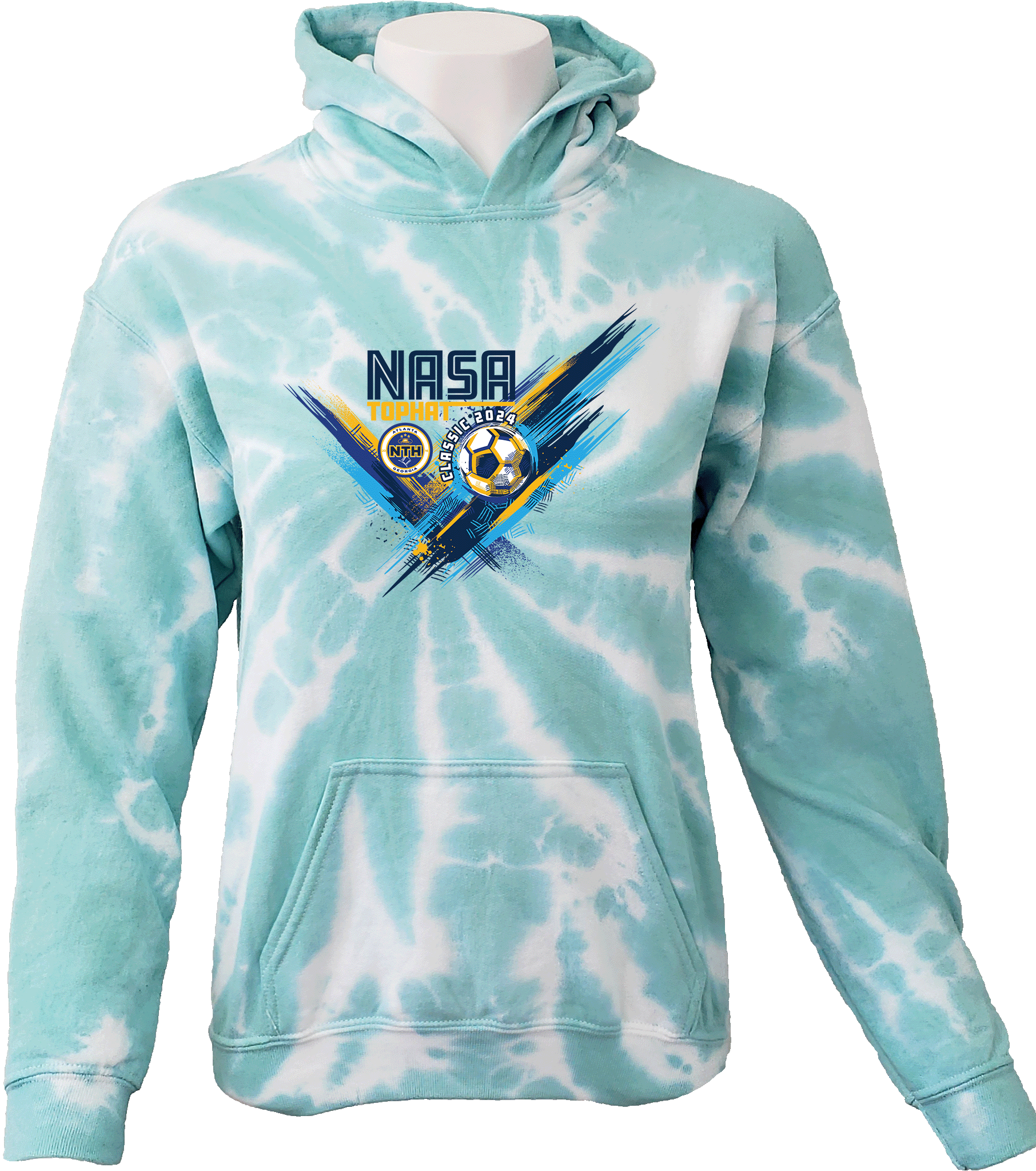 Tie-Dye Hoodies - 2024 NASA Tophat Classic