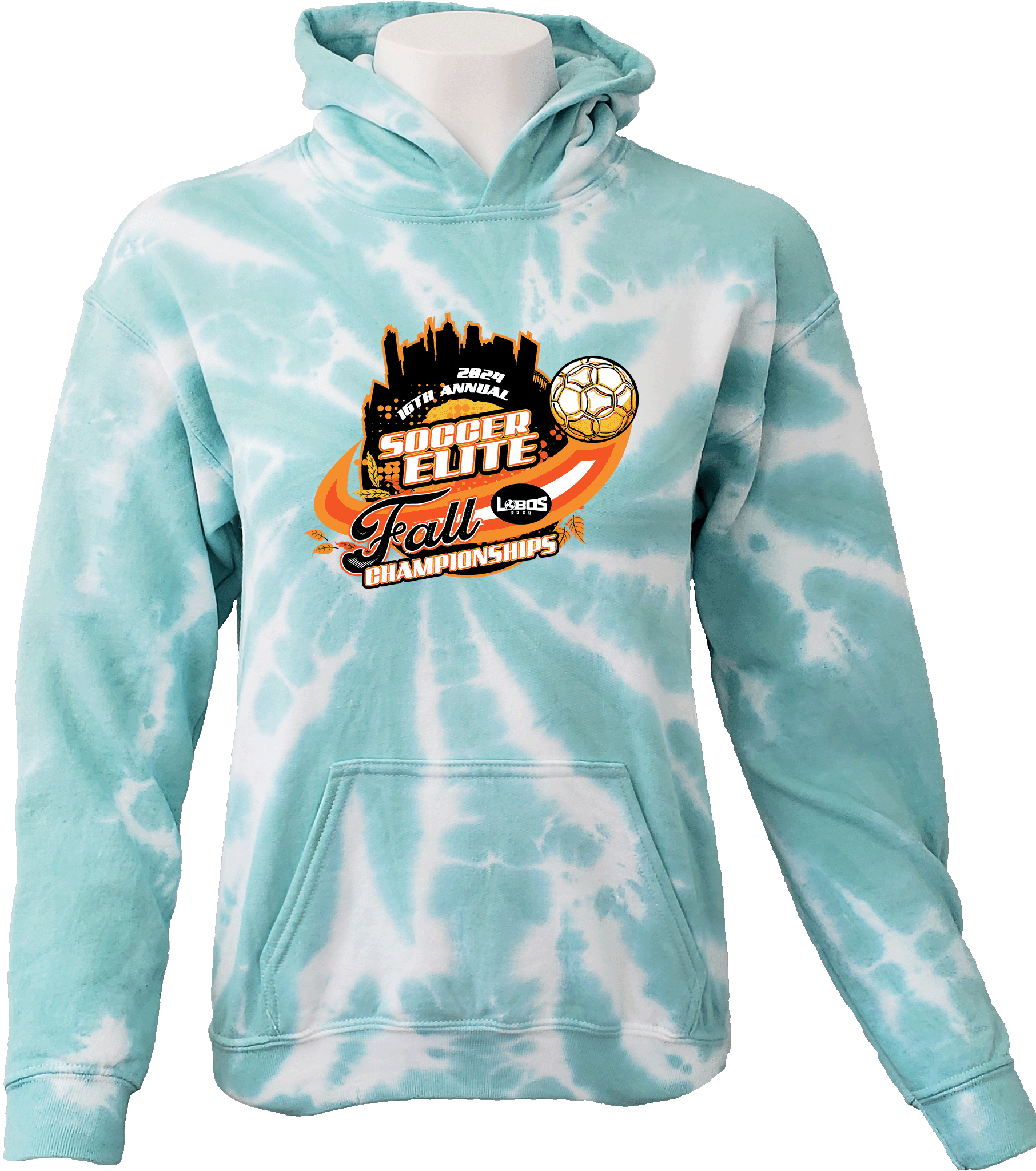 Tie-Dye Hoodies - 2024 16th Annual Soccer Elite Fall Championships