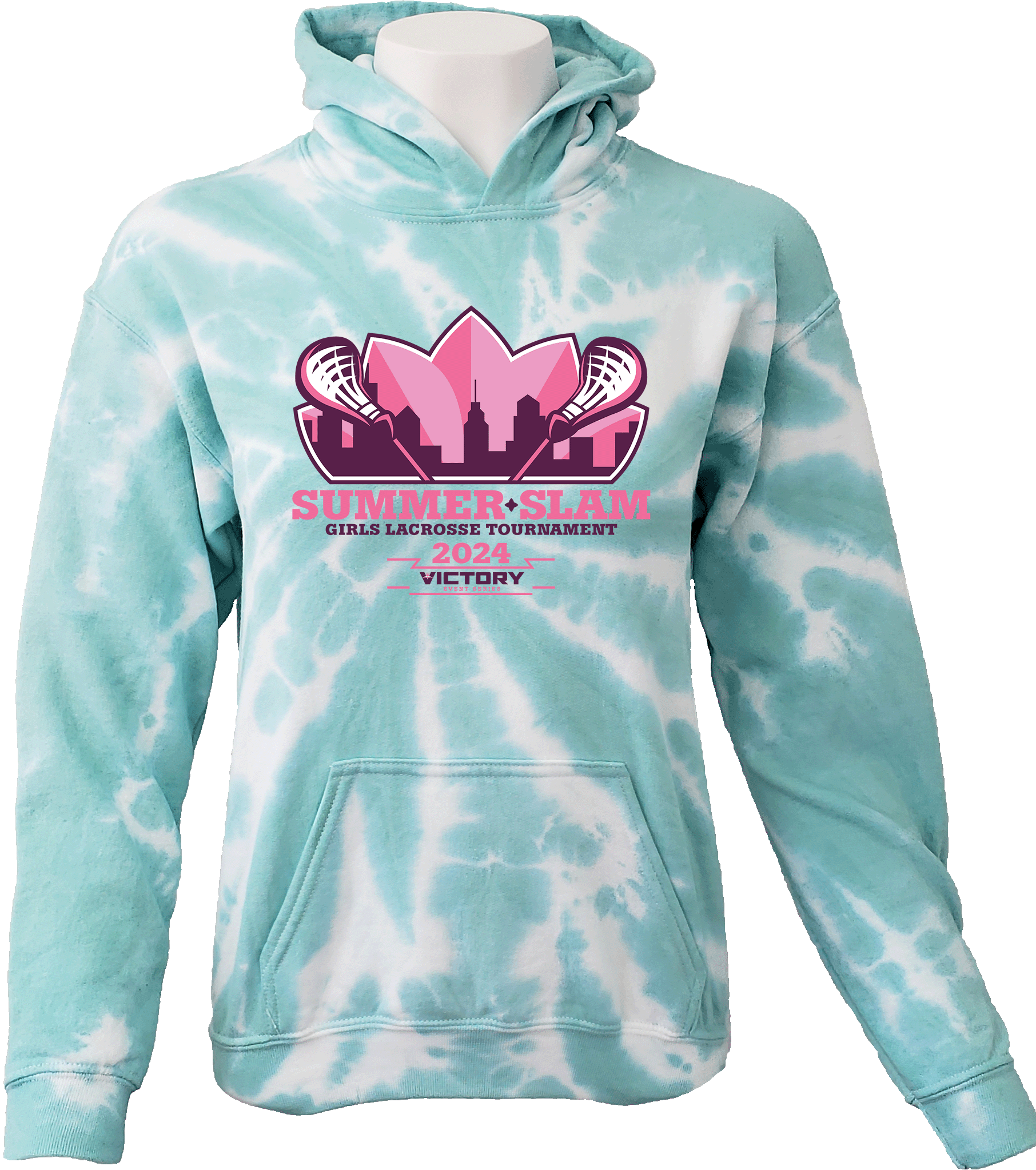 Tie-Dye Hoodies - 2024 Girls Summer Slam