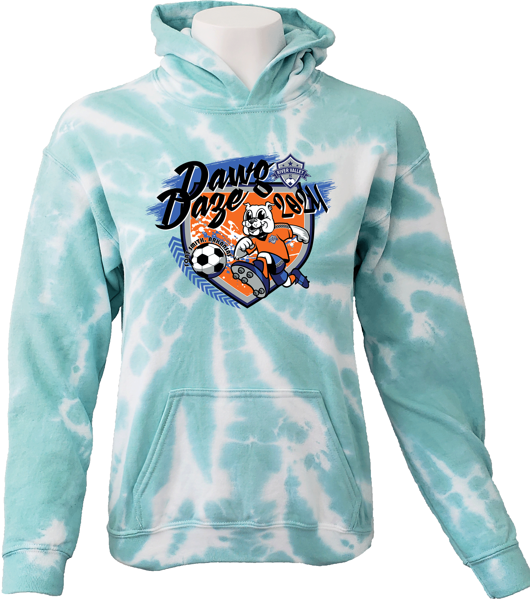 Tie-Dye Hoodies - 2024 Dawg Daze