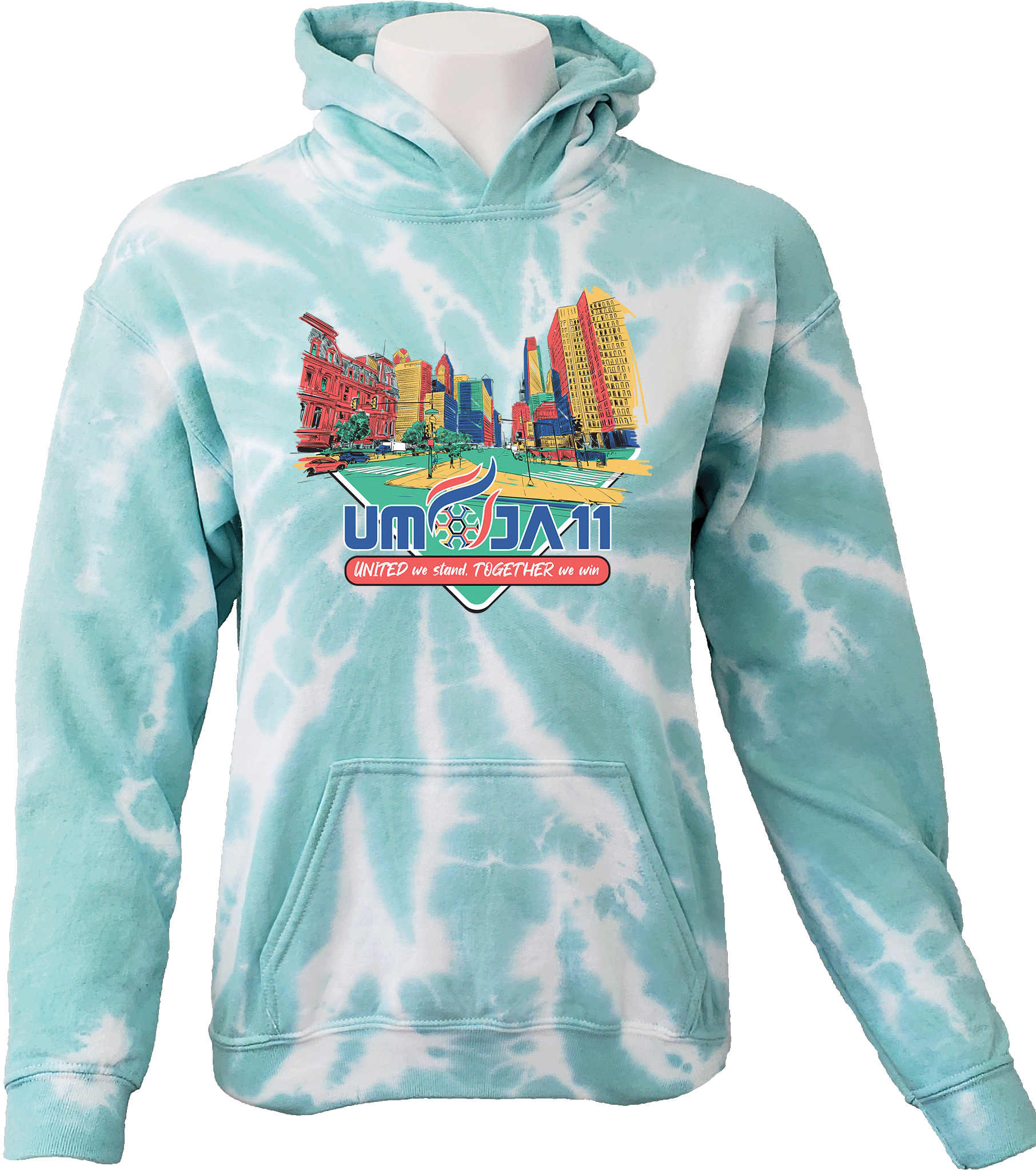 Tie-Dye Hoodies - 2024 Umoja Games