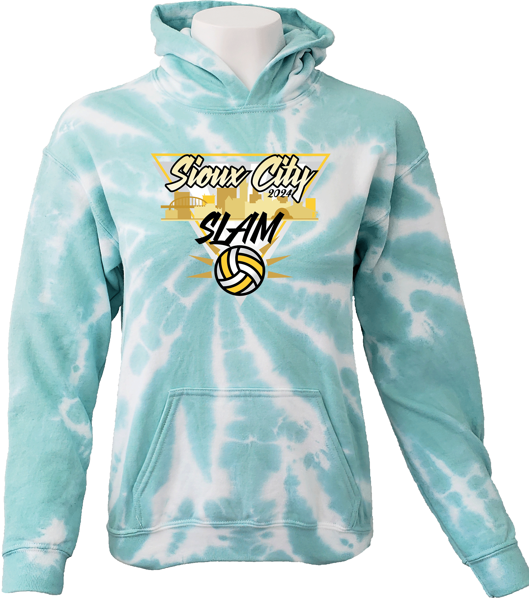 Tie-Dye Hoodies - 2024 Sioux City Slam