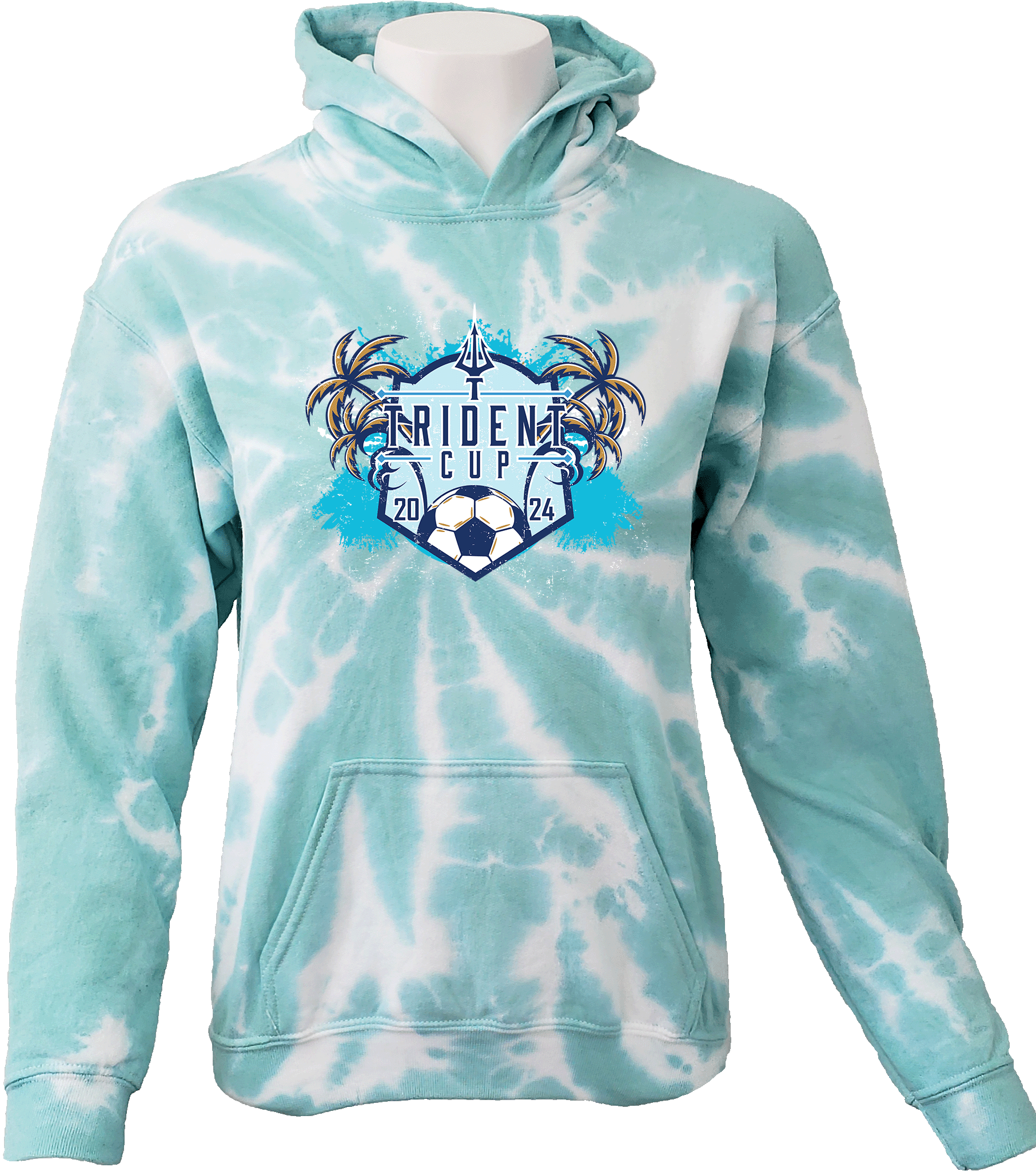 Tie-Dye Hoodies - 2024 Trident Cup