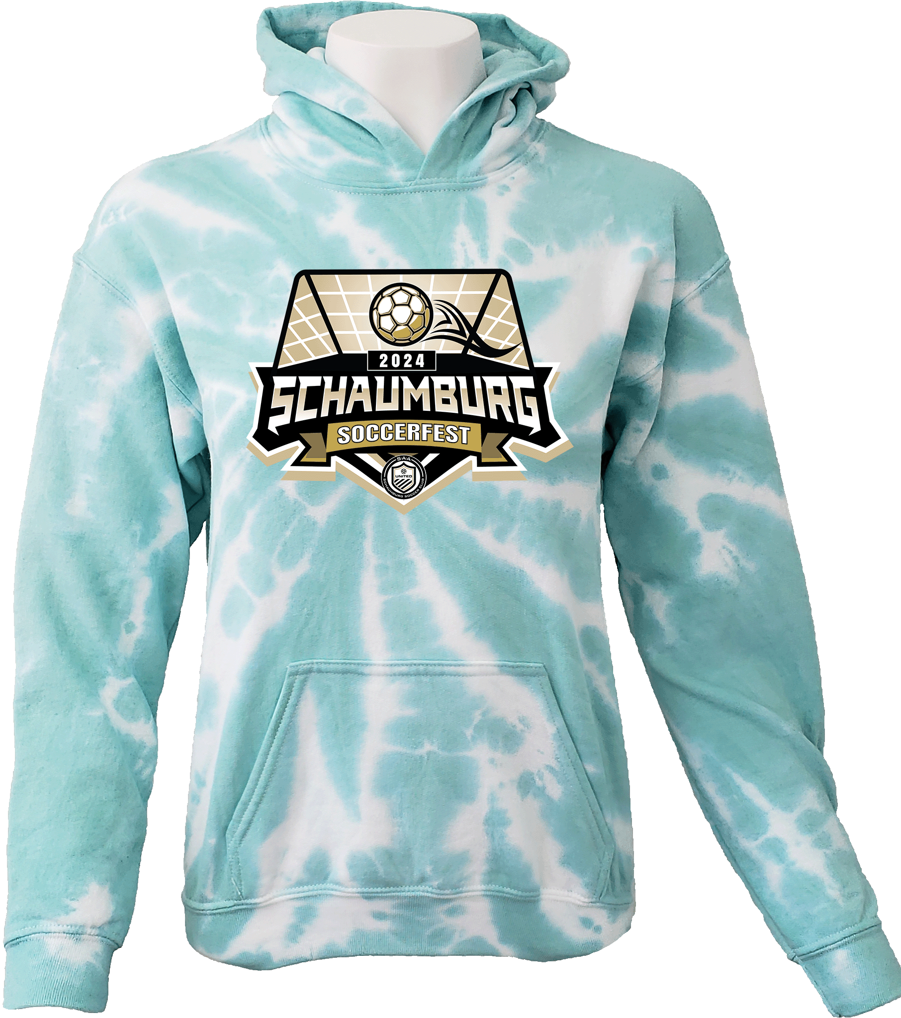 Tie-Dye Hoodies - 2024 Schaumburg Soccerfest