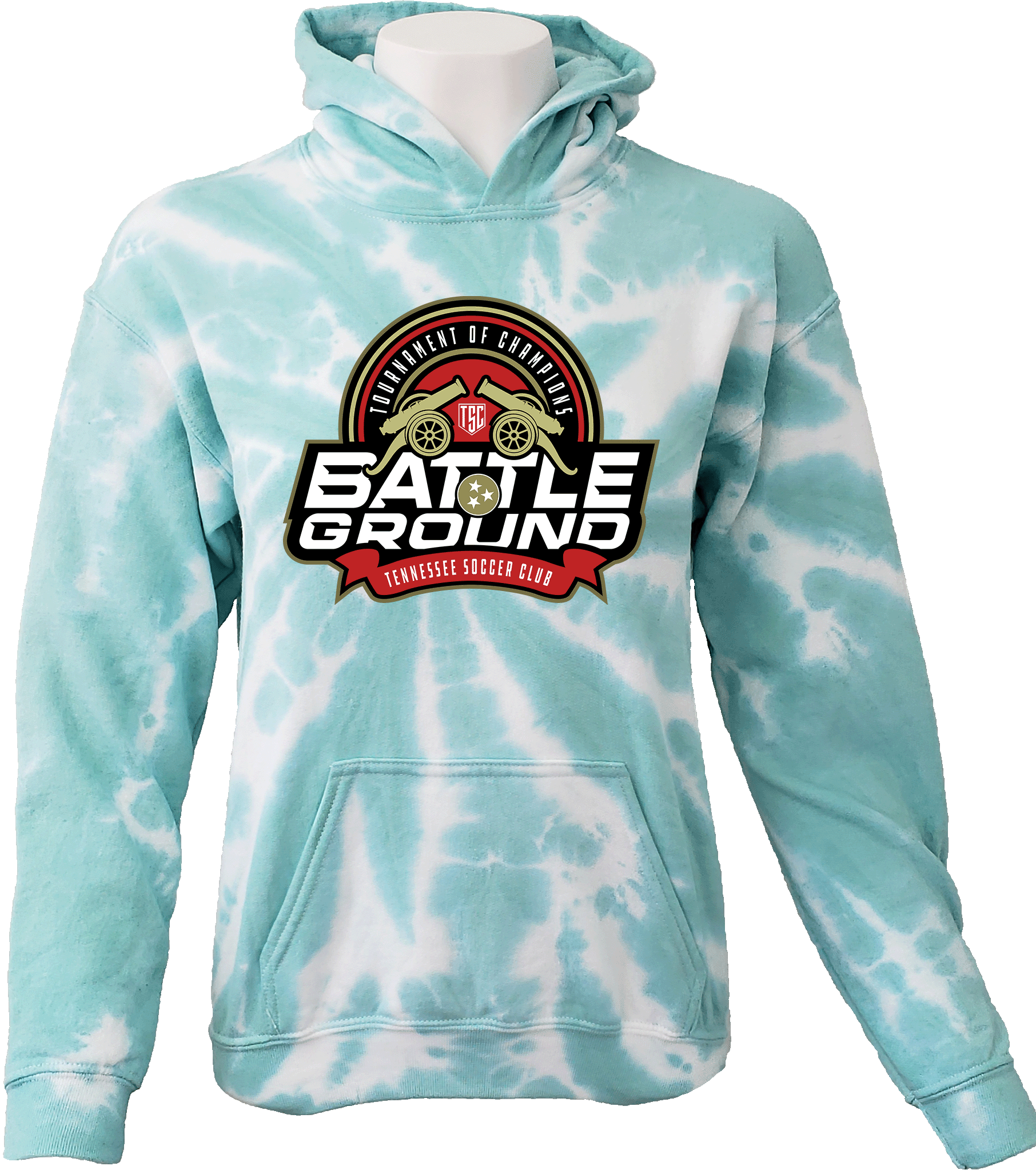 Tie-Dye Hoodies - 2024 Battleground TOC