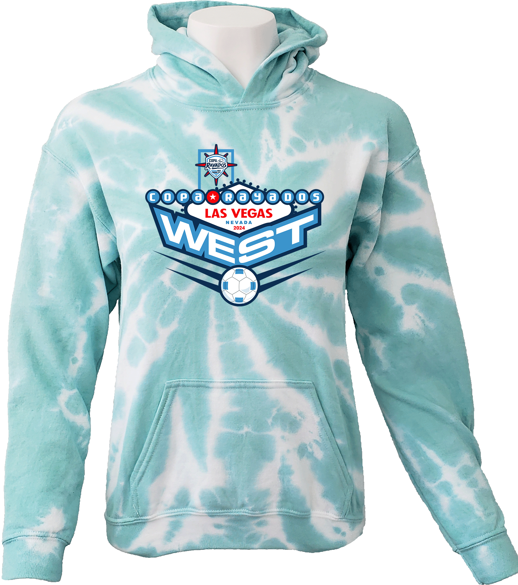 Tie-Dye Hoodies - 2024 Copa Rayados West