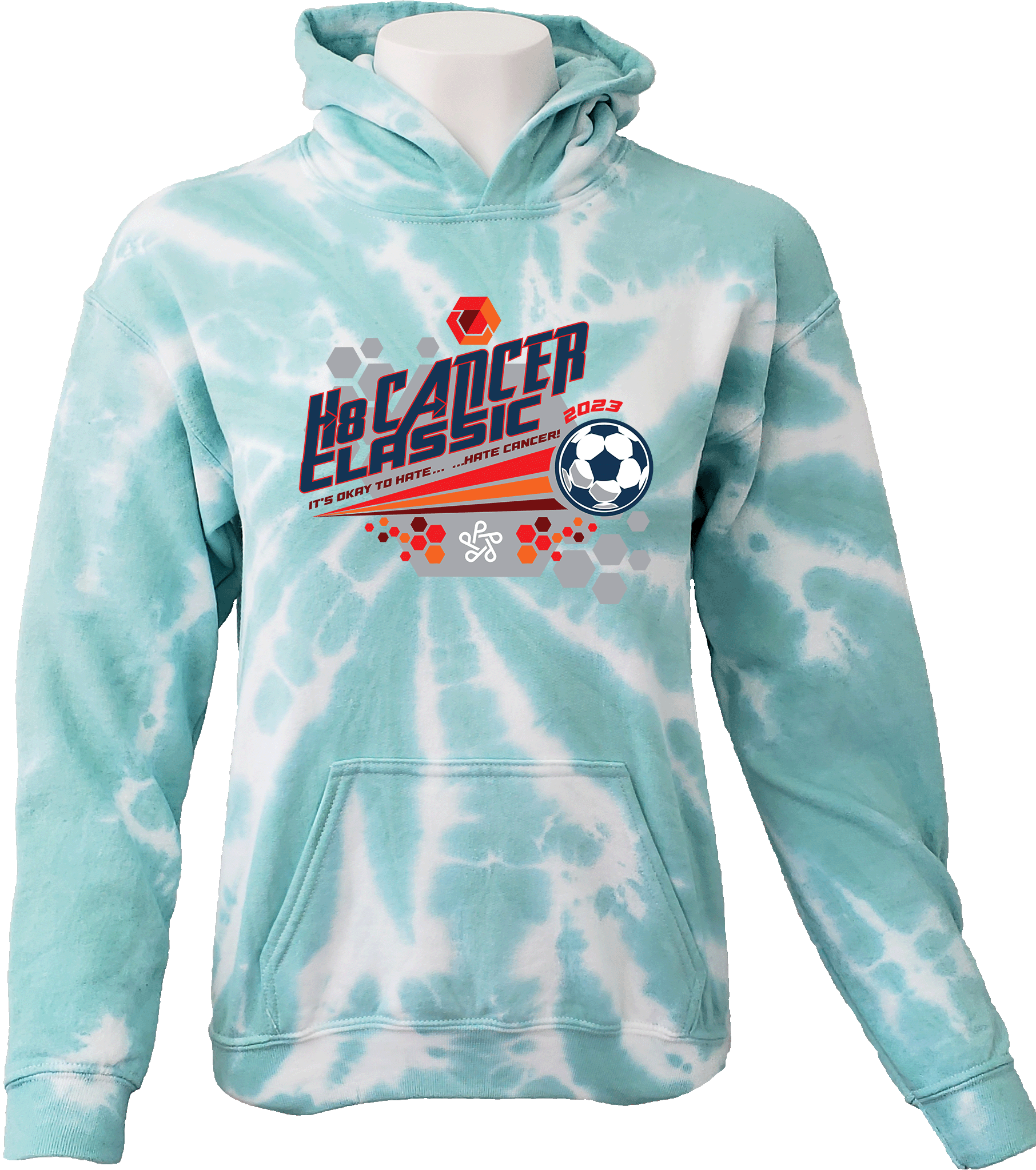 Tie-Dye Hoodies - 2024 H8 Cancer Classic