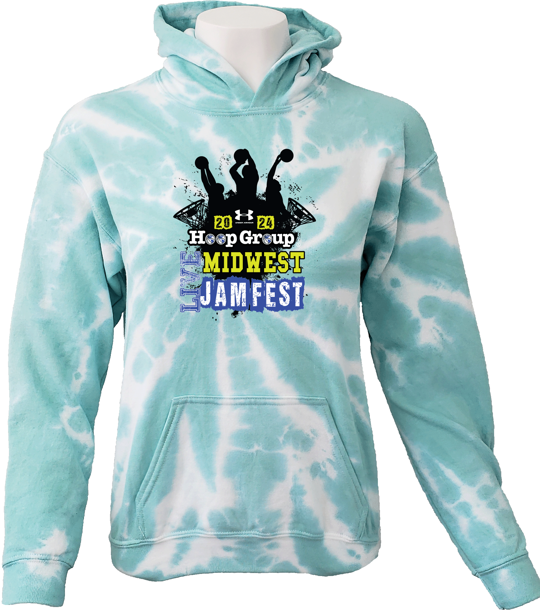 Tie-Dye Hoodies - 2024 Live Midwest Jam Fest