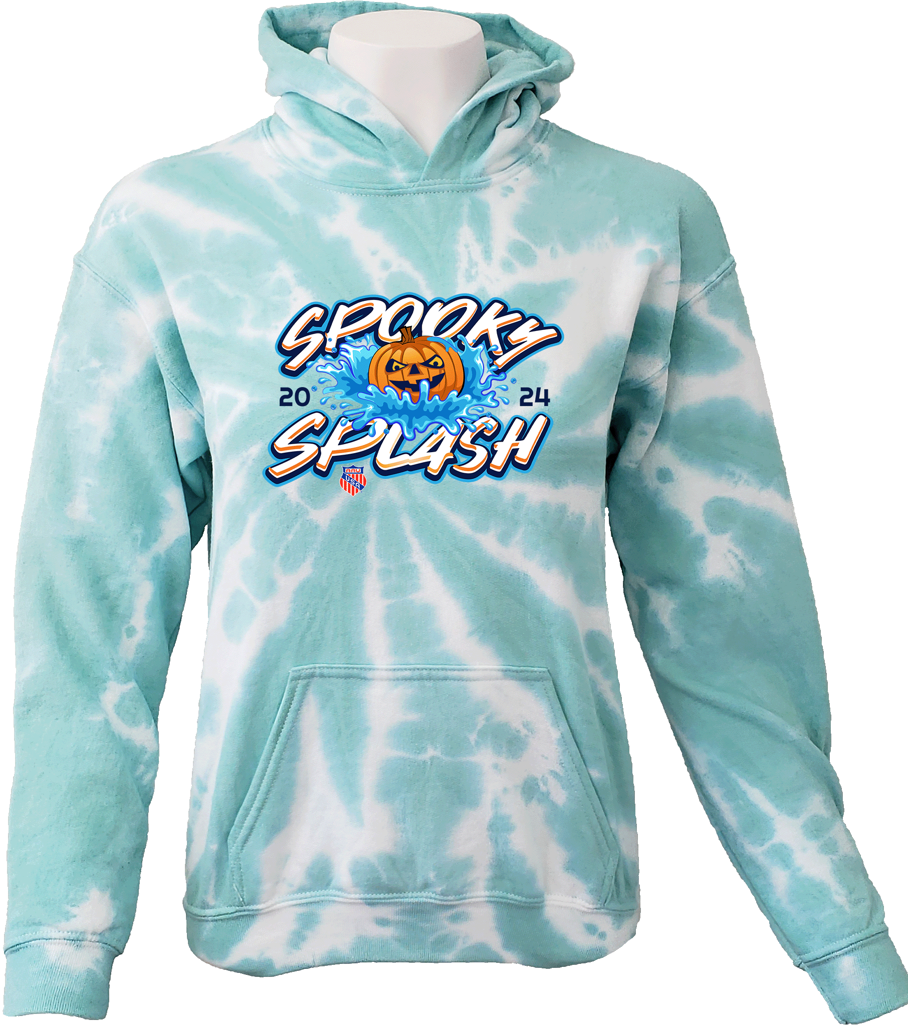 Tie-Dye Hoodies - 2024 AAU Spooky Splash