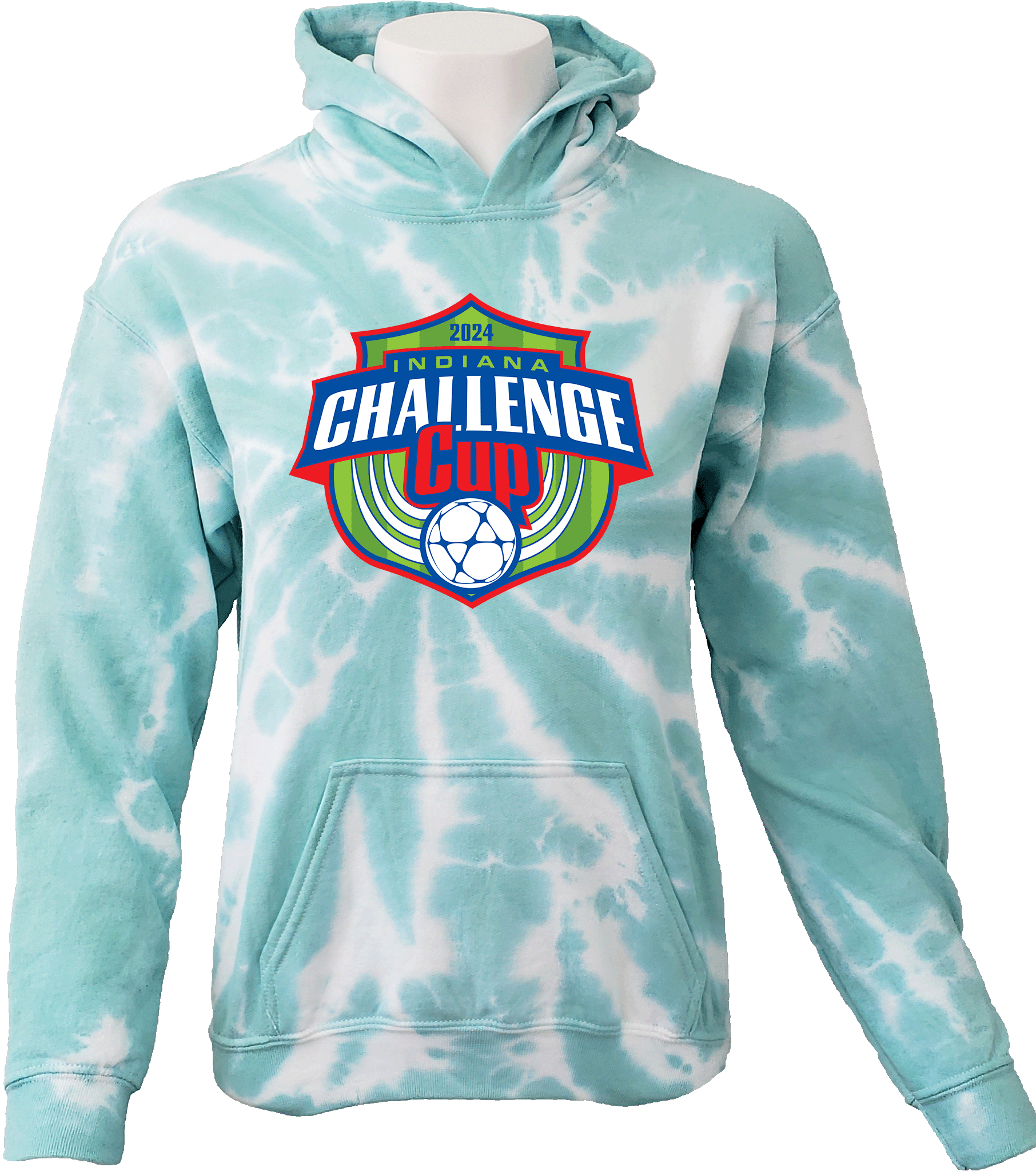 Tie-Dye Hoodies - 2024 USYS IN Challenge Cup