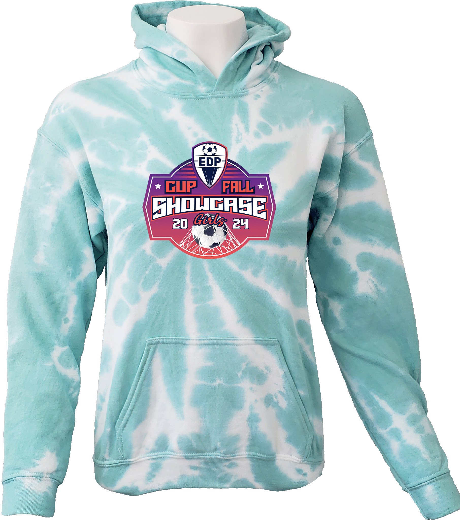 Tie-Dye Hoodies - 2024 EDP Cup Fall Showcase Girls