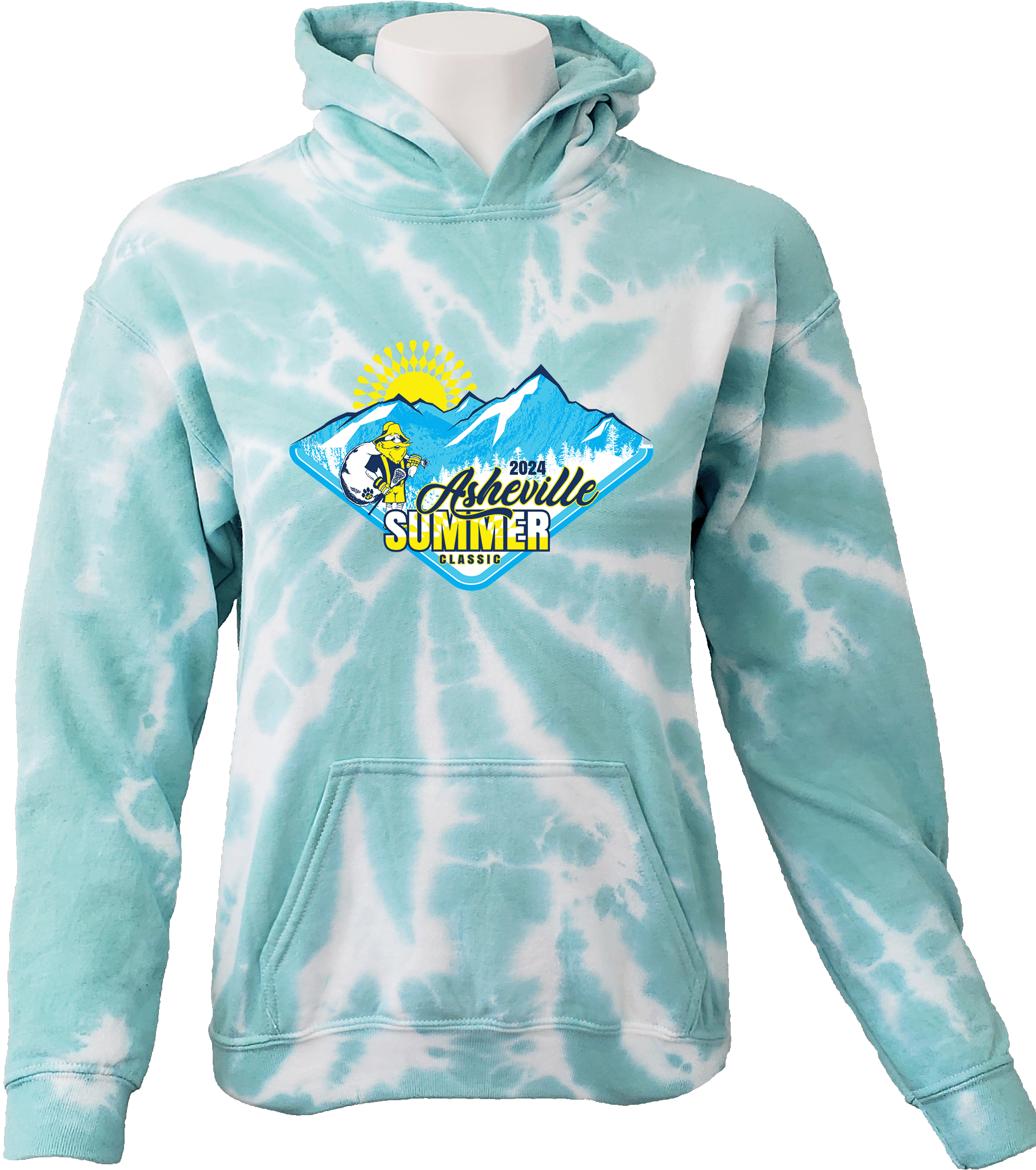 Tie-Dye Hoodies - 2024 Asheville Summer Classic