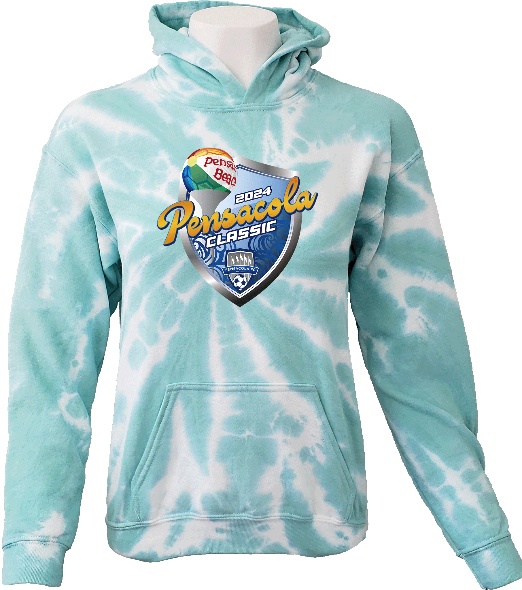 Tie-Dye Hoodies - 2024 Pensacola Classic