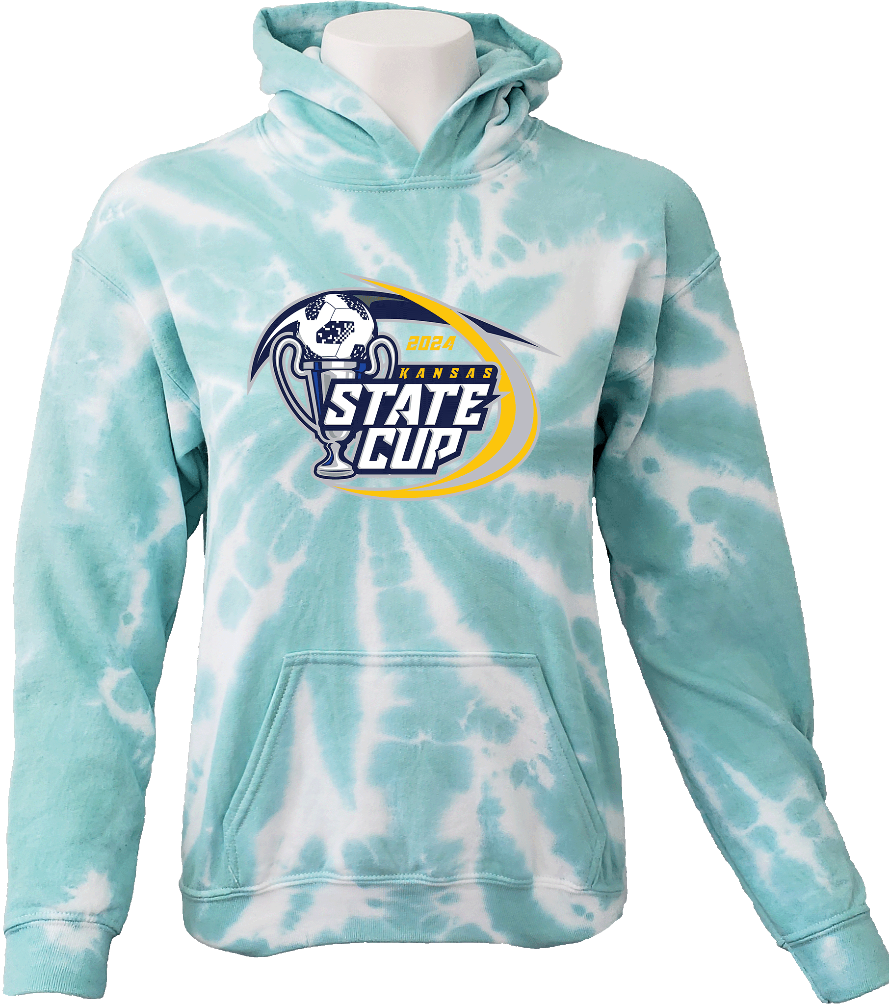 Tie-Dye Hoodies - 2024 USYS KS State Cup