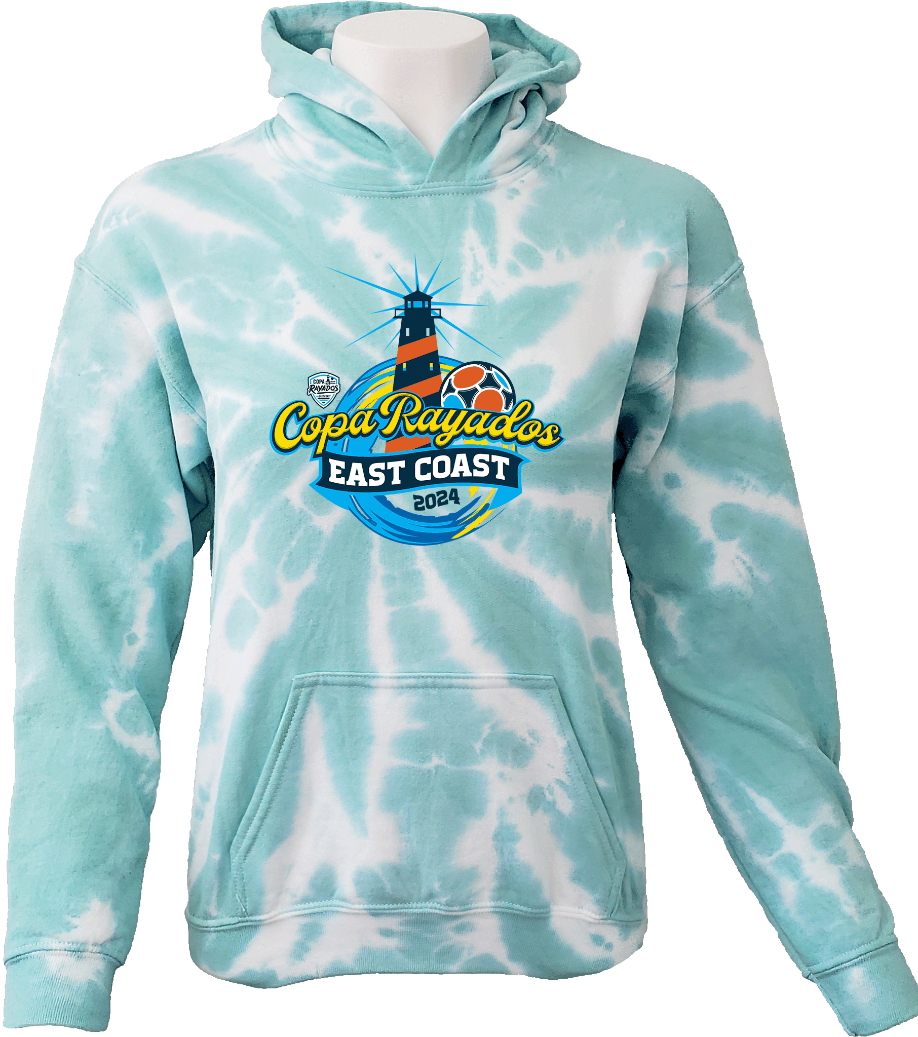 Tie-Dye Hoodies - 2024 Copa Rayados East Coast