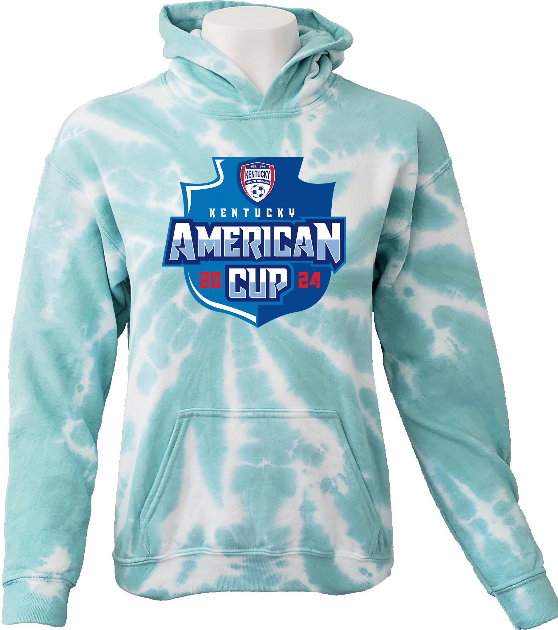 Tie-Dye Hoodies - 2024 USYS Kentucky American Cup