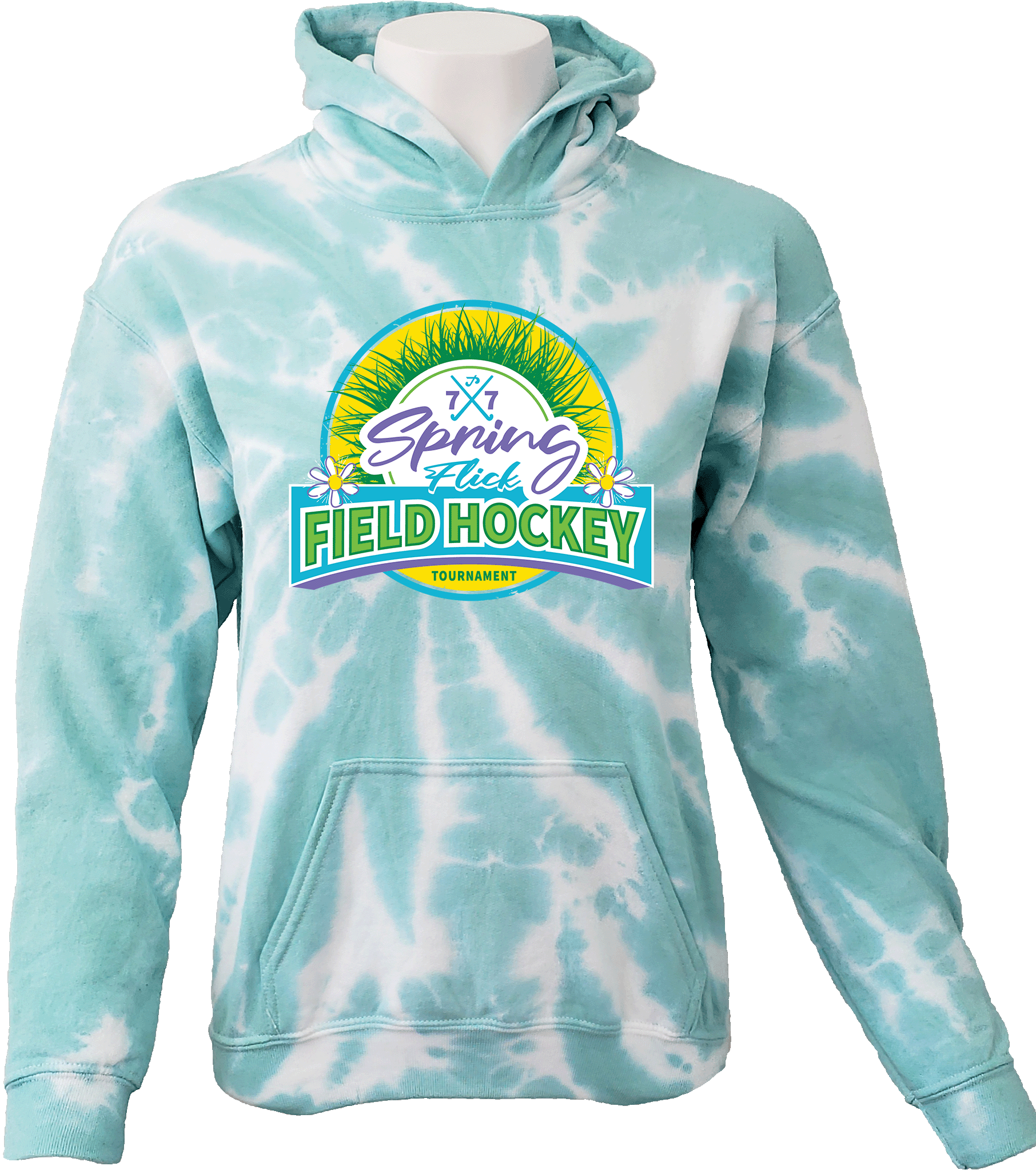 Tie-Dye Hoodies - 2024 Spring Flick Field Hockey