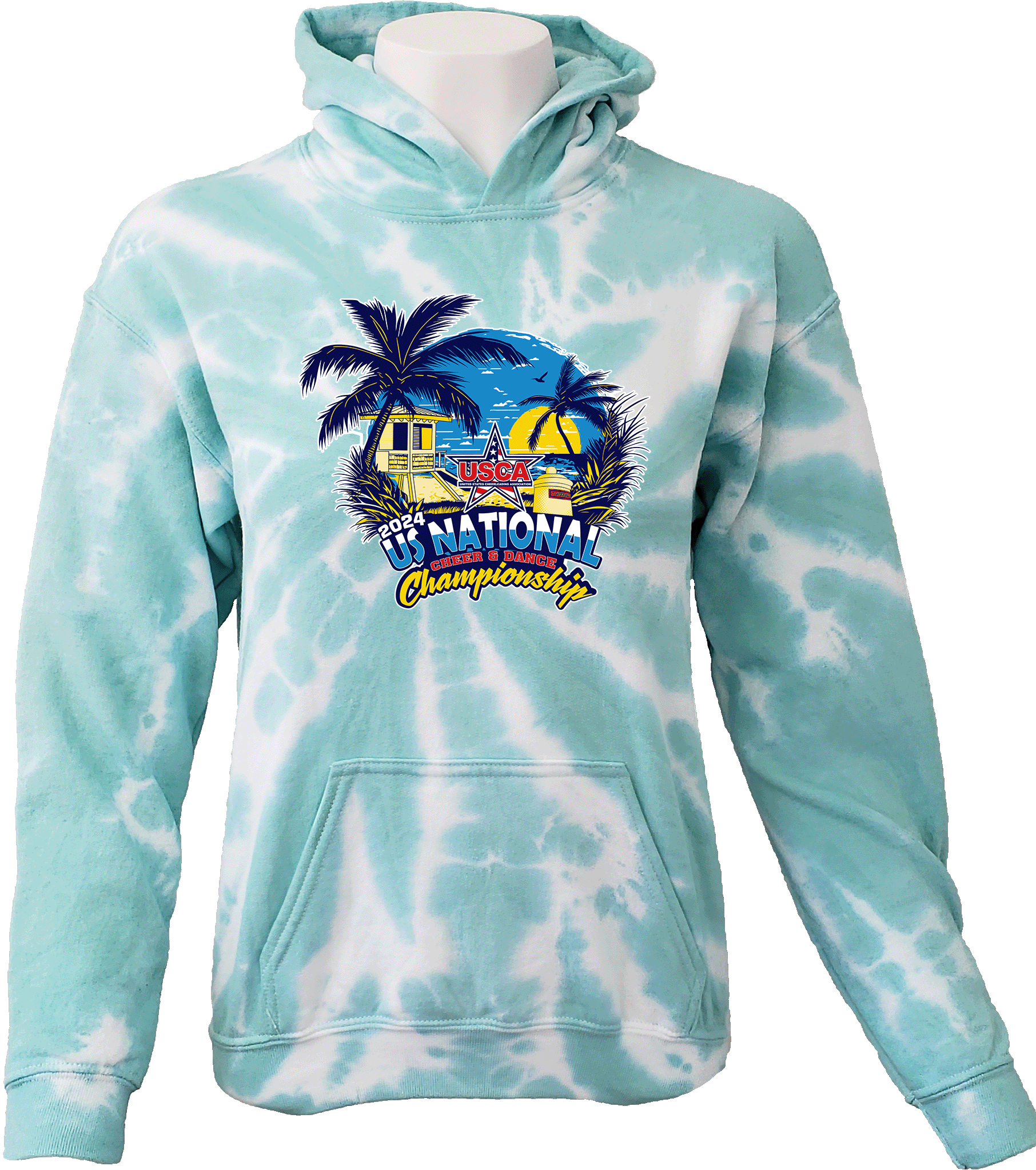 Tie-Dye Hoodies - 2024 US National Cheer & Dance Championship