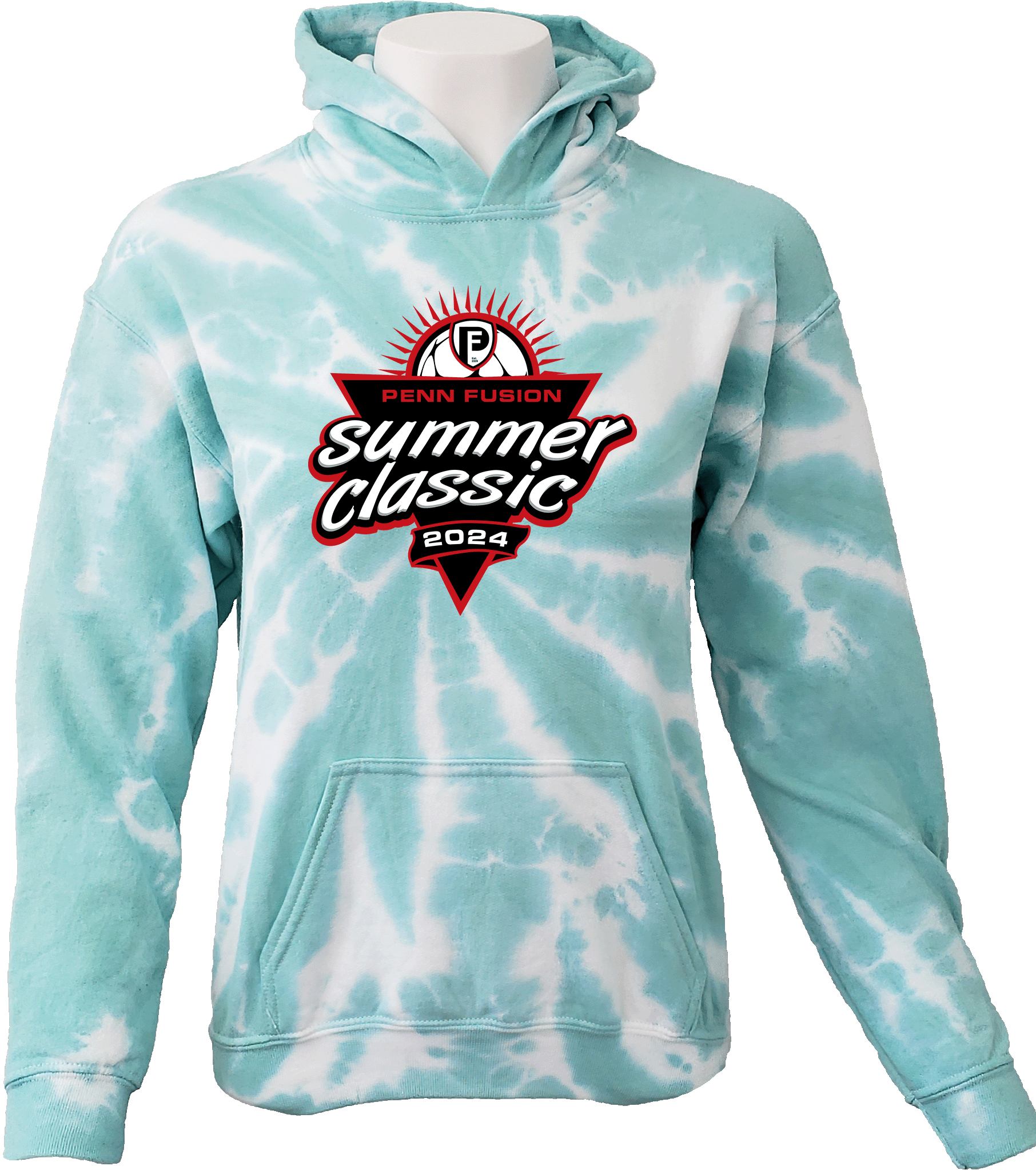 Tie-Dye Hoodies - 2024 Penn Fusion Summer Classic