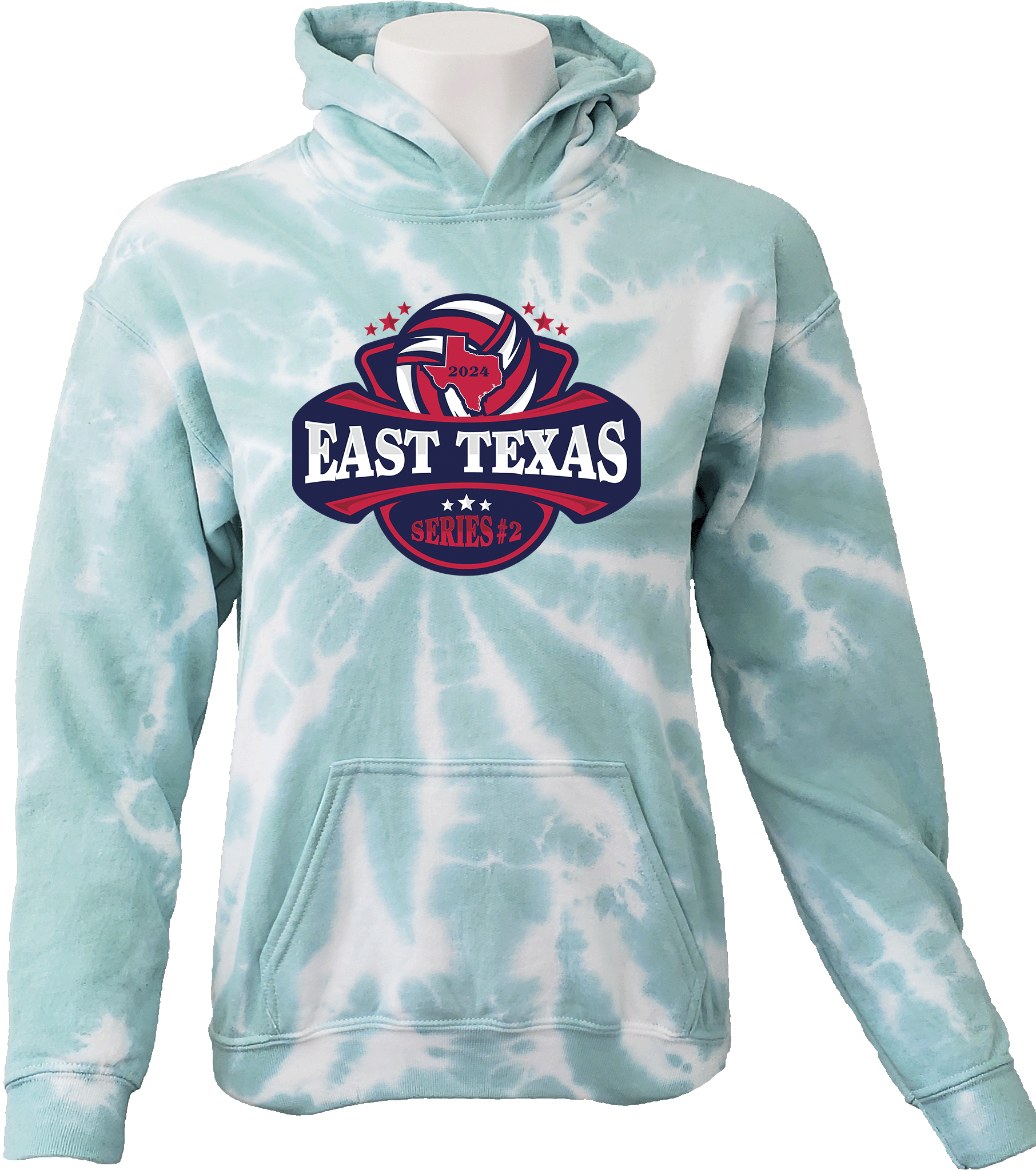 Tie-Dye Hoodies - 2024 East Texas Series #2