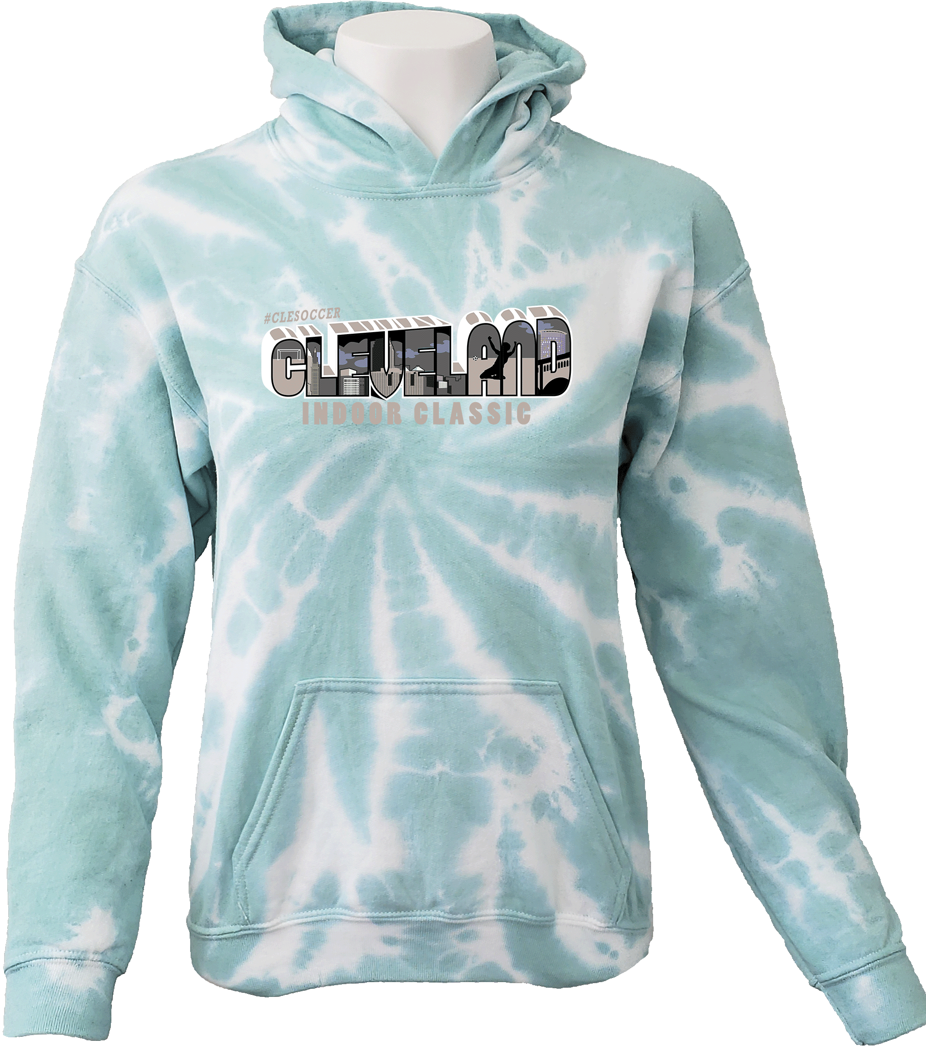 Tie-Dye Hoodies - 2024 Cleveland Indoor Classic