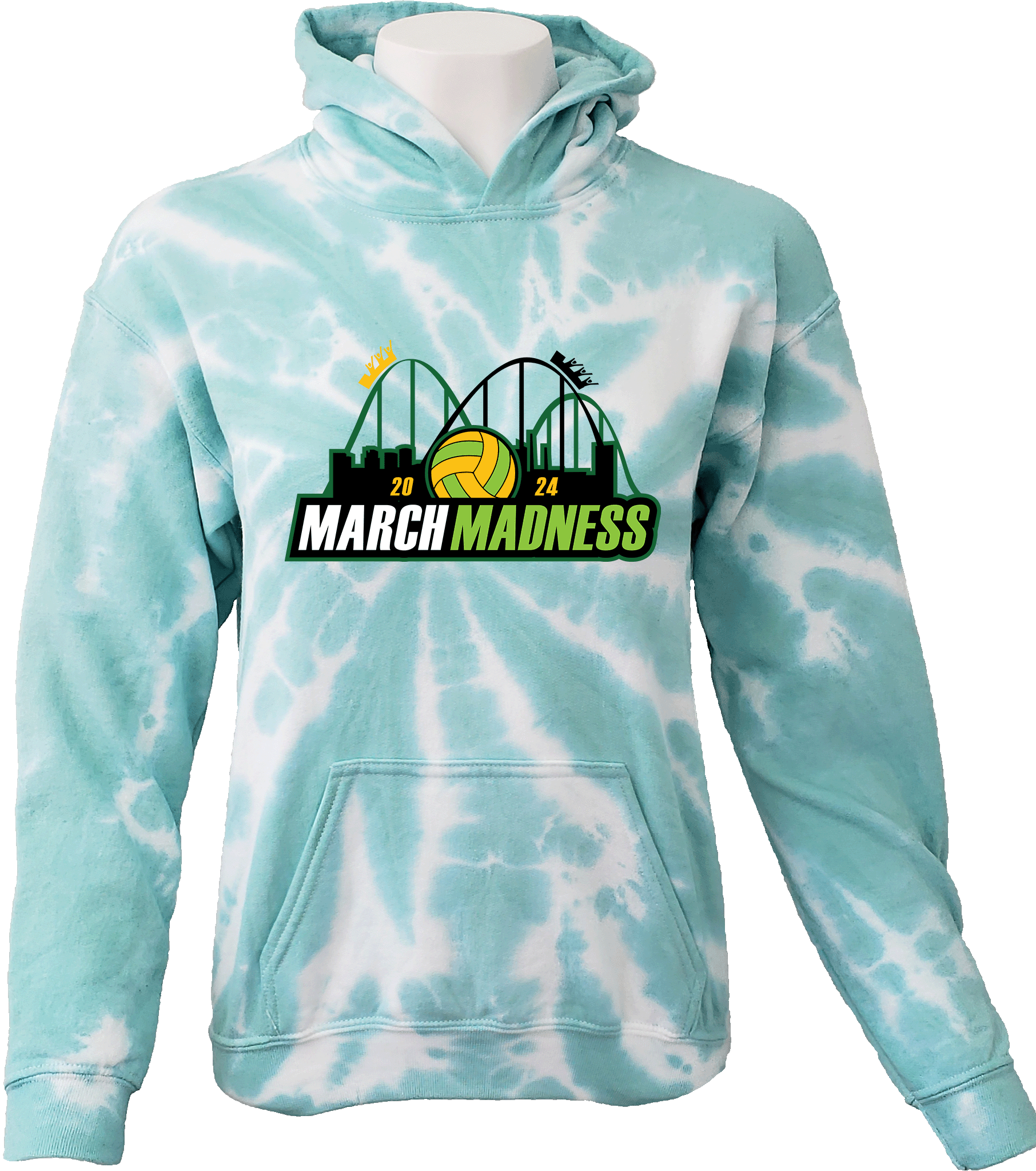 Tie-Dye Hoodies - 2024 March Madness